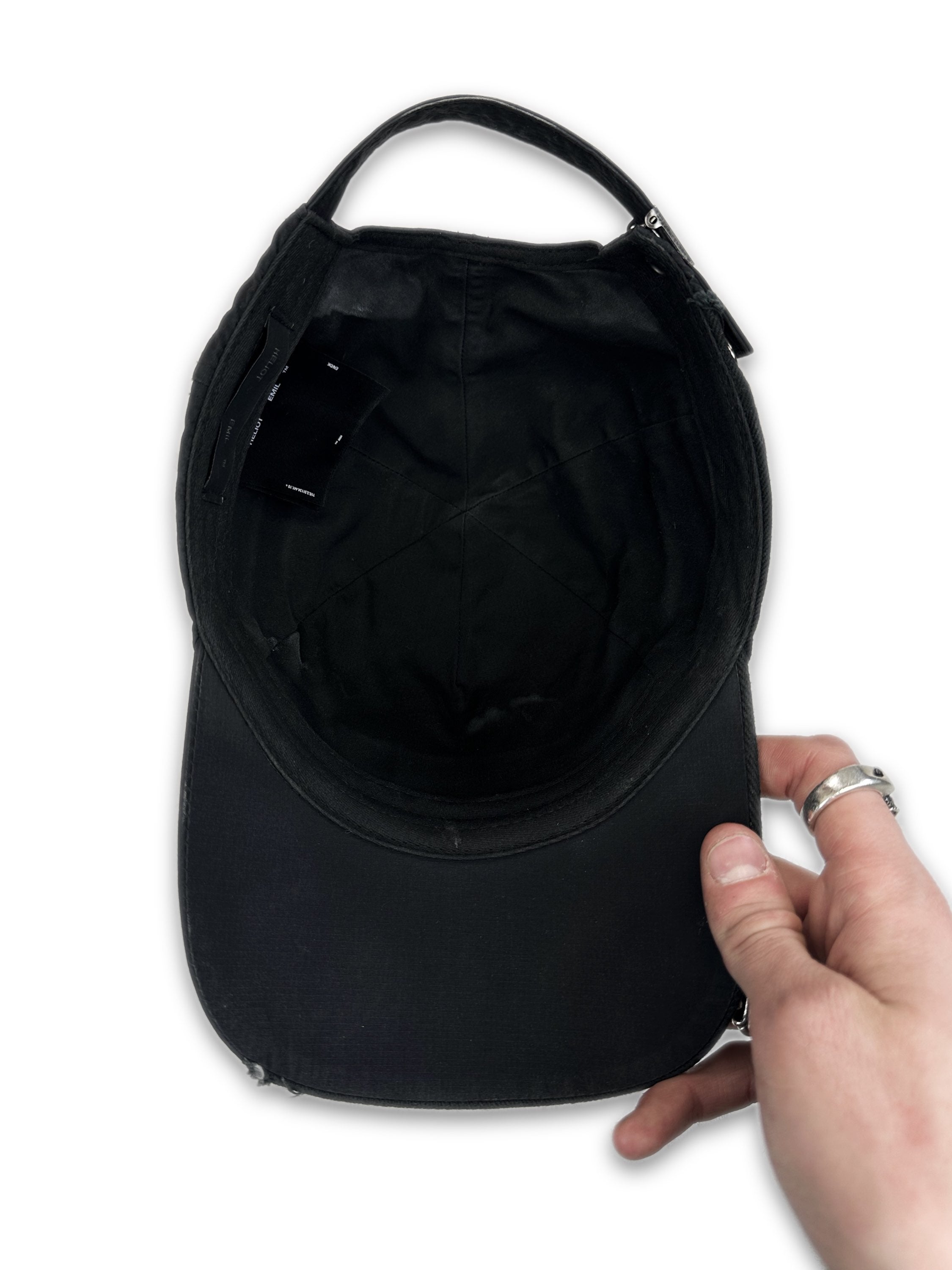 Heliot Emil Hybrid Embroidered Logo Snapback Hat