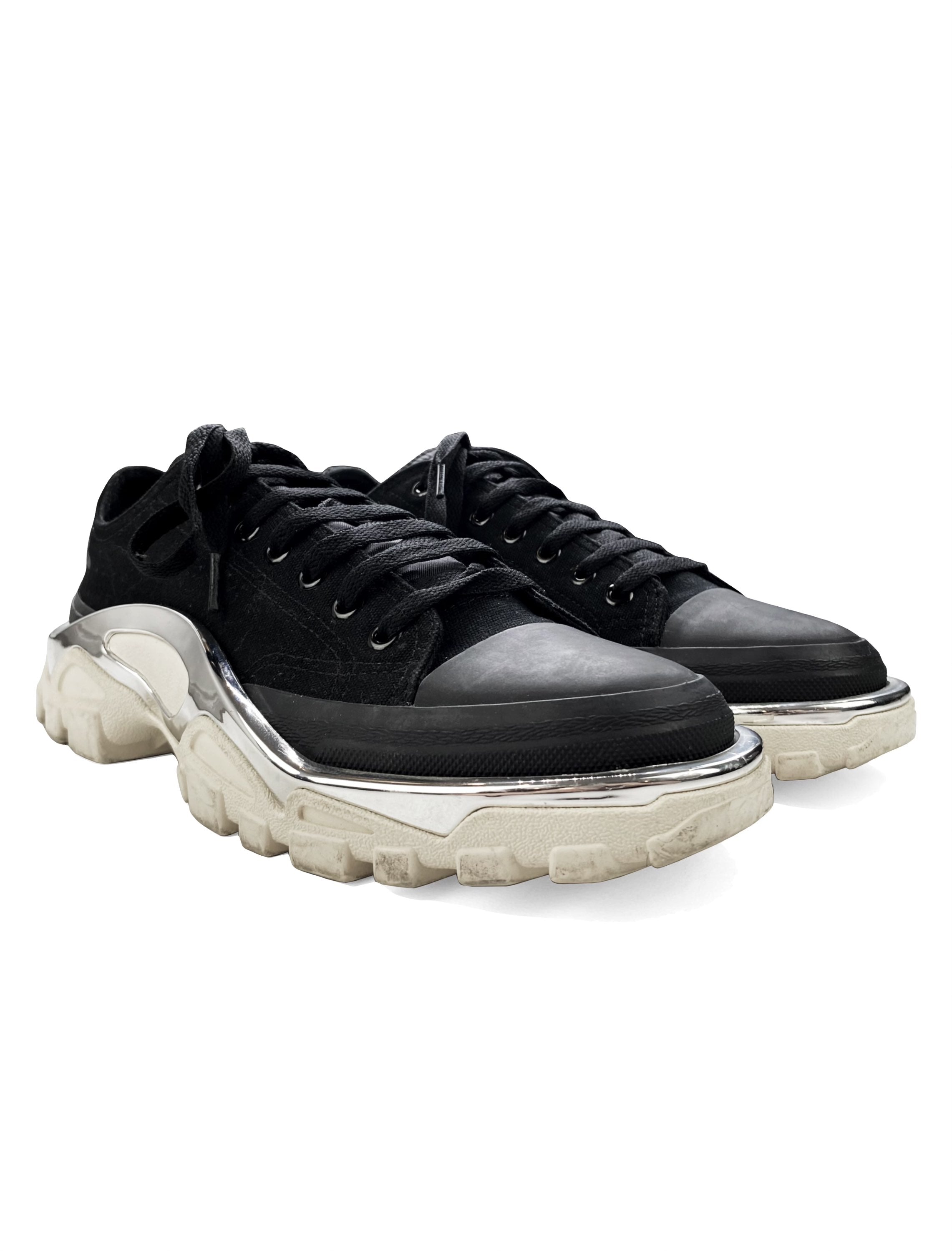 Raf Simons x Adidas Oreo Metallic Detroit Runner