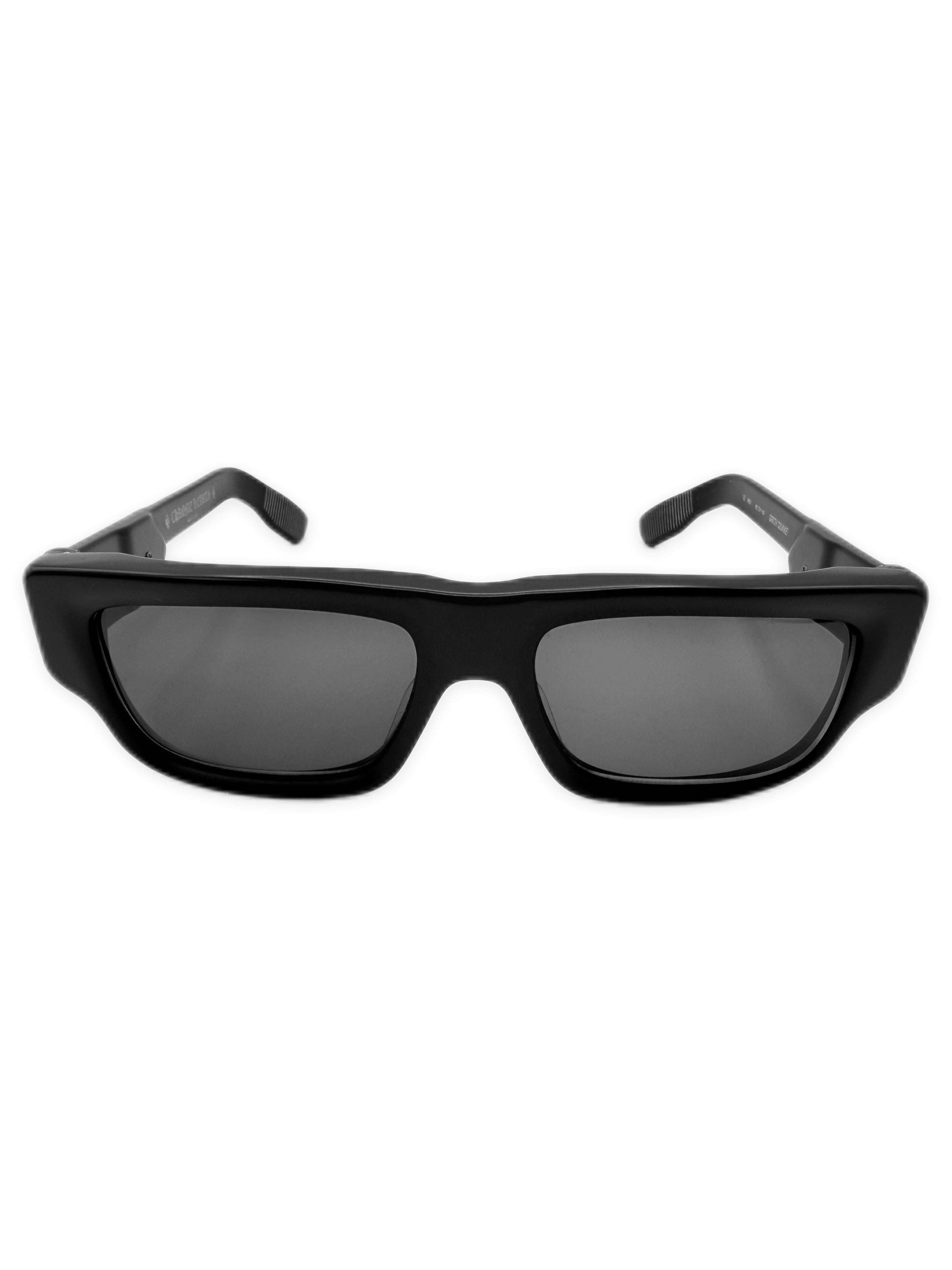 Chrome Hearts ‘Girth Quake’ Black Square Frame Sunglasses