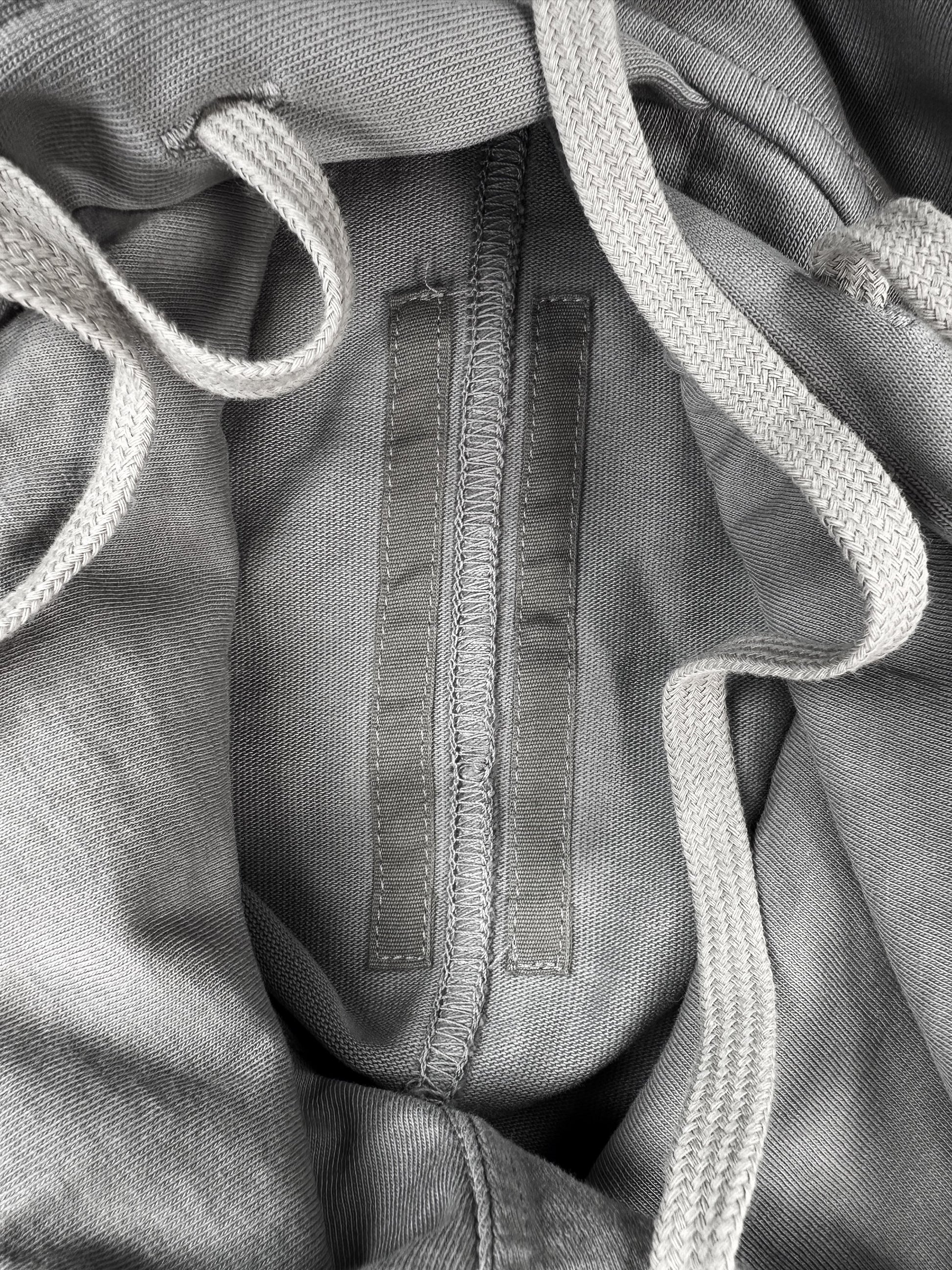 Rick Owens Reworked ‘Asymmetric’ Grey Long Hoodie