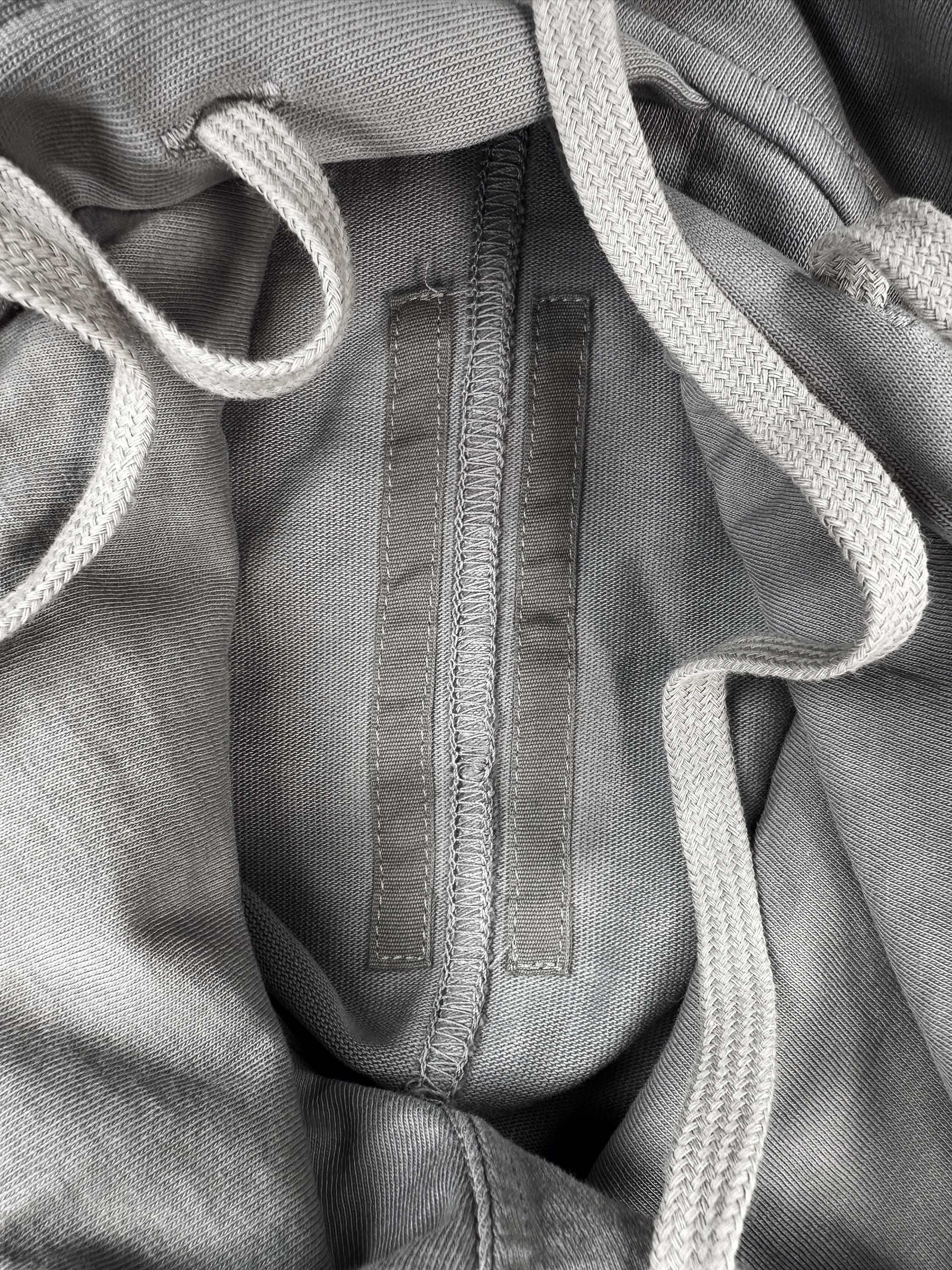 Rick Owens Reworked ‘Asymmetric’ Grey Long Hoodie