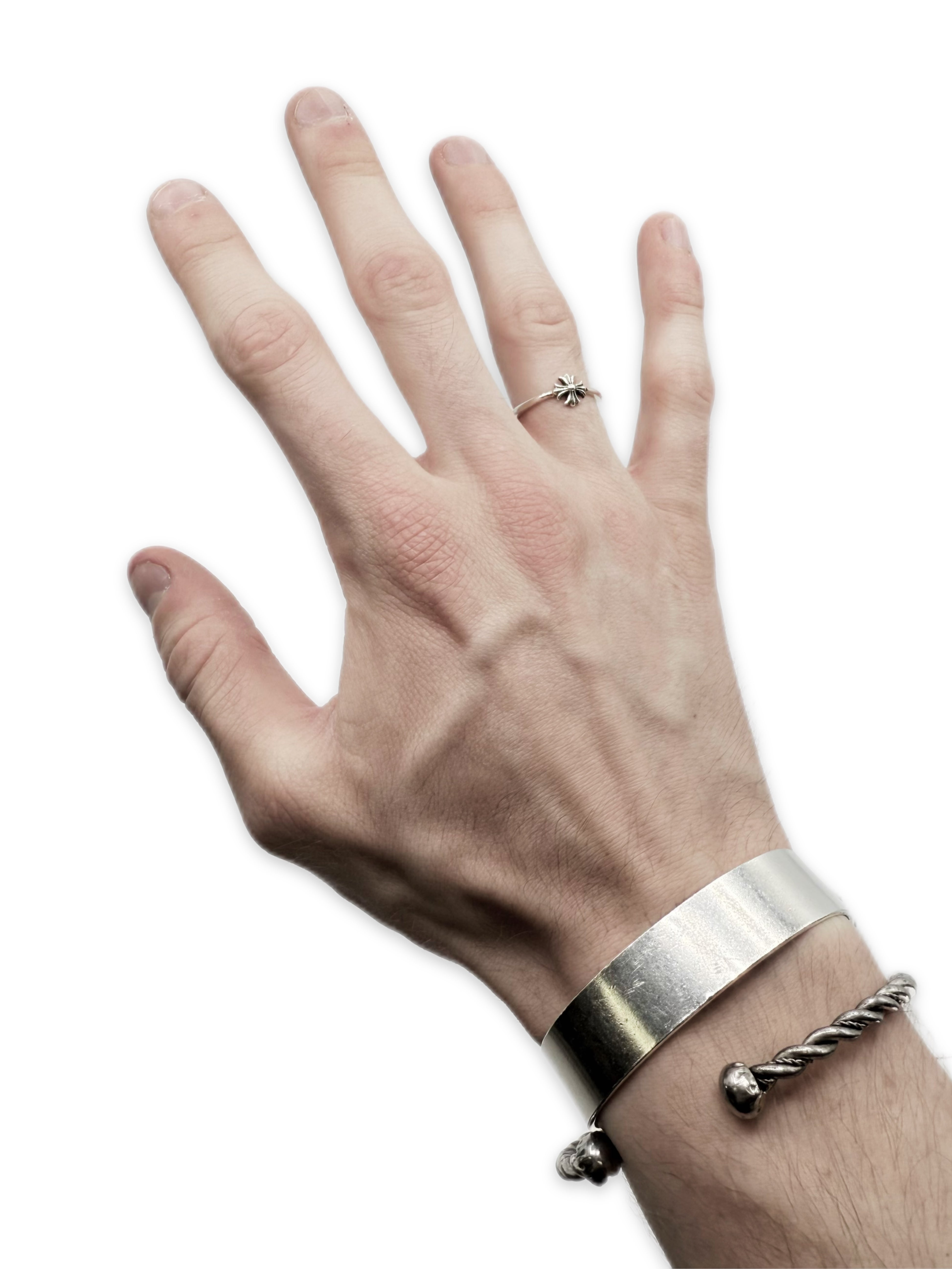 Chrome Hearts Plus Bubblegum .925 Silver Ring