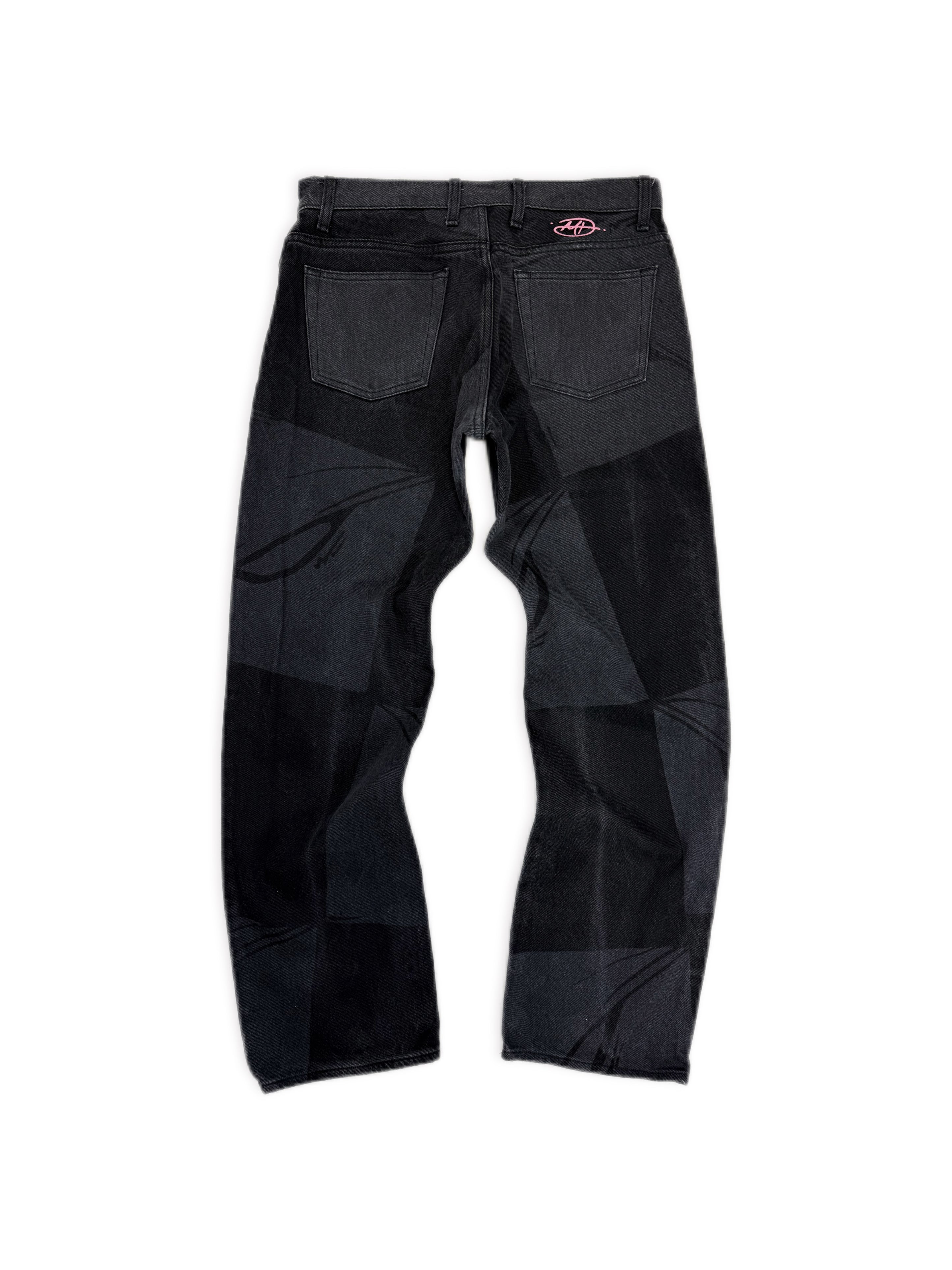 Matty Boy ‘99 Eyes’ Anti Promo Black Contrast Denim Jeans