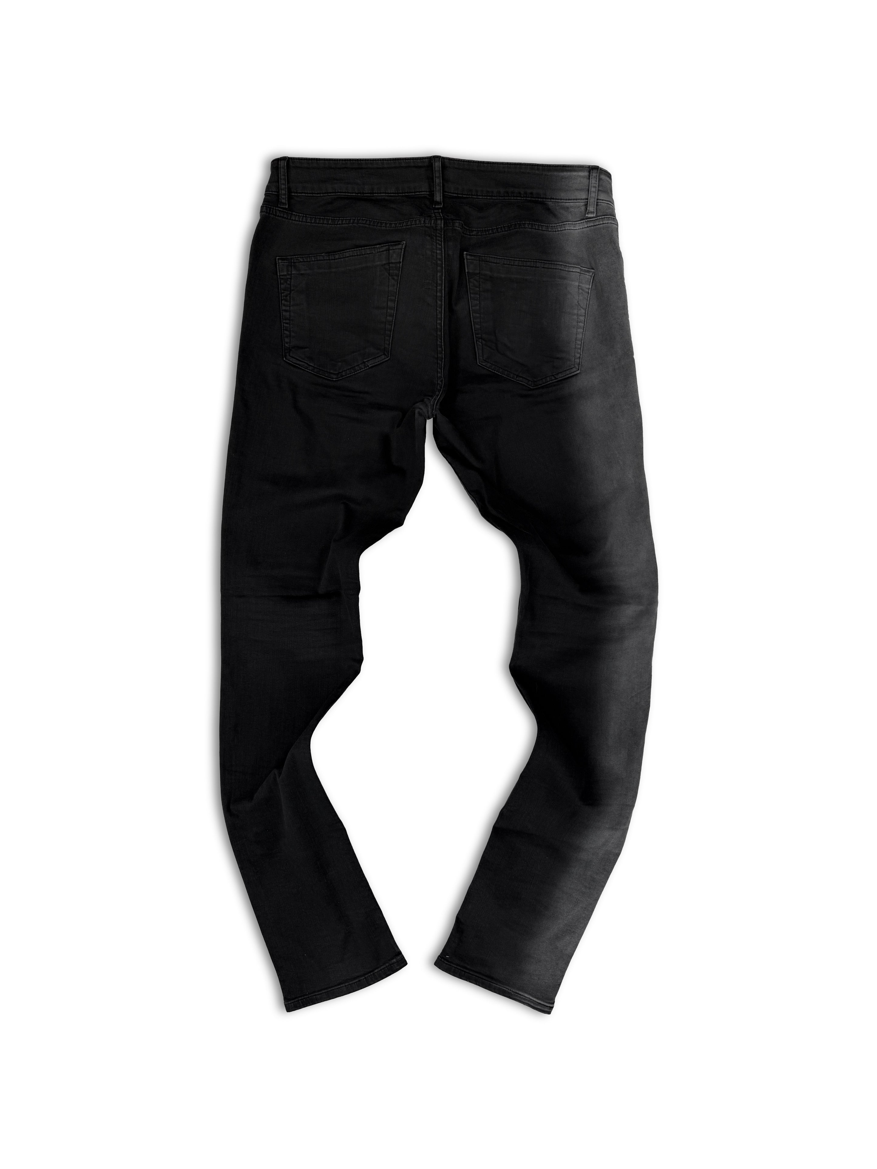 AW19 Rick Owens ‘Tyrone’ Cut DRKSHDW Black Gradient Denim
