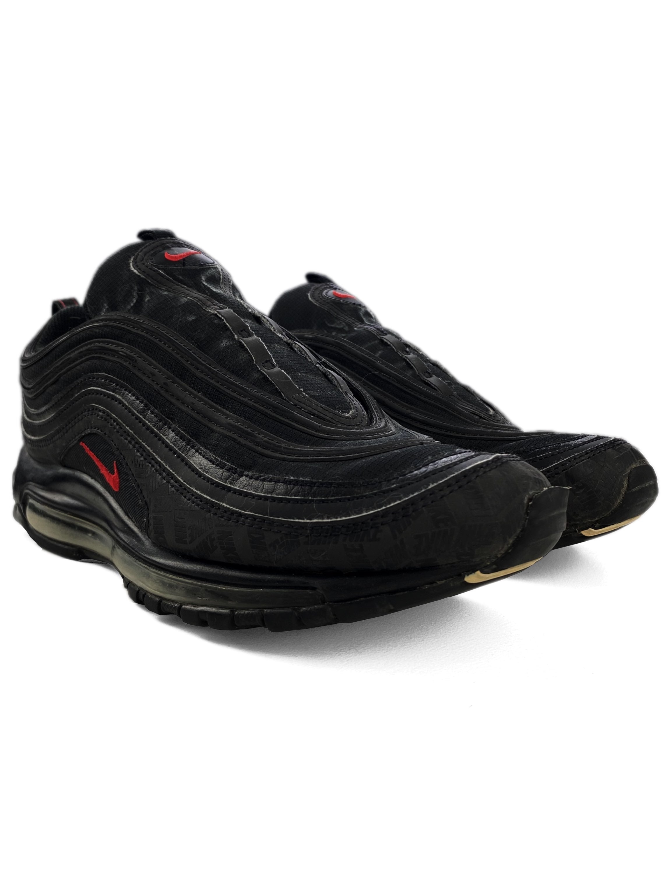 Nike Air Max 97 Reflective Black University Red Sneakers
