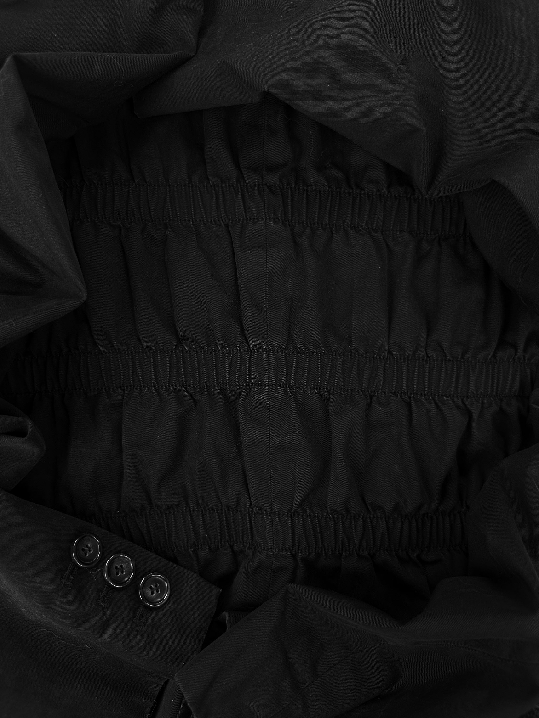 SS08 Raf Simons ‘Bungee Cord’ Black Blazer Jacket