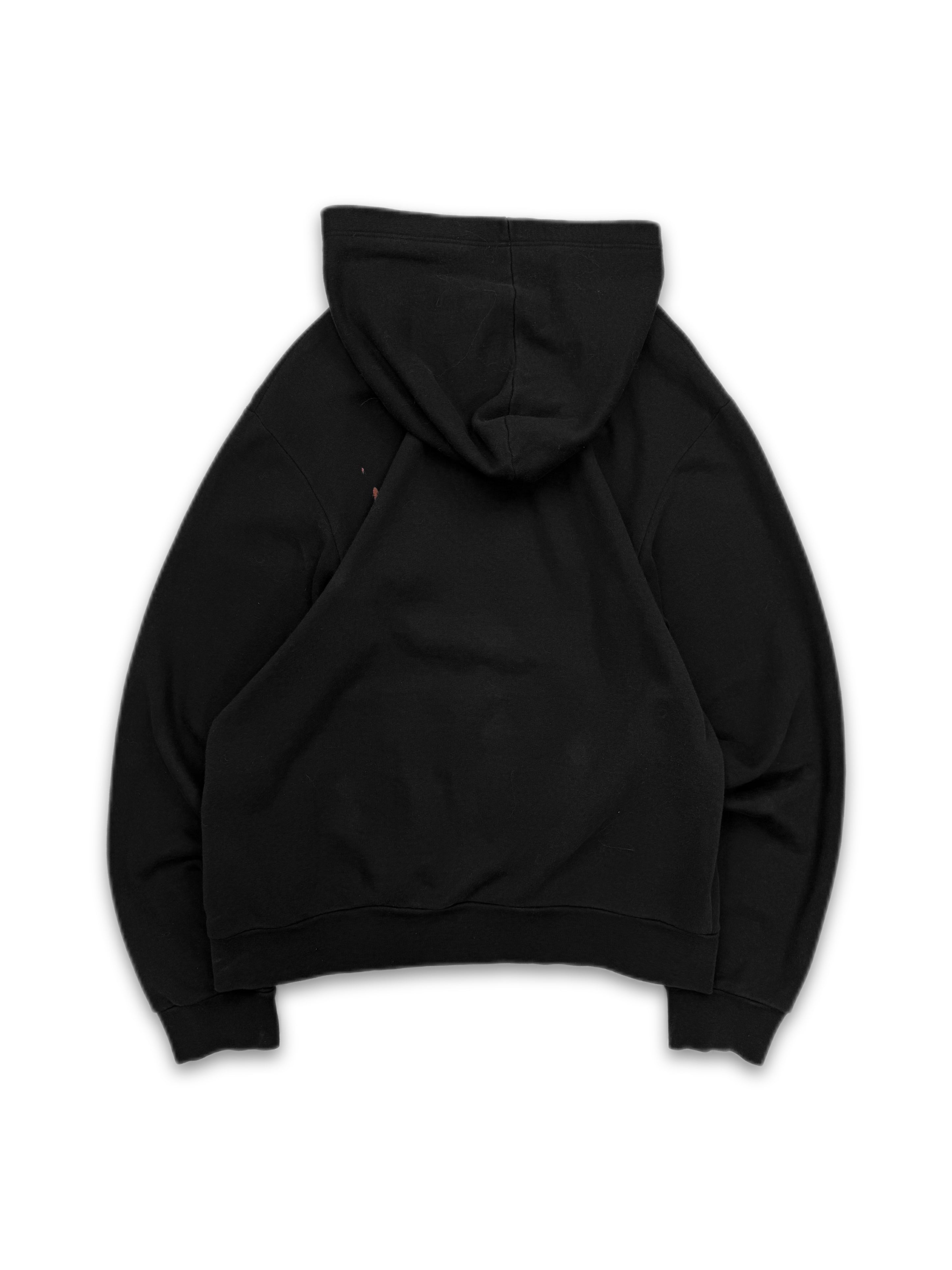 AW03 Raf Simons ‘Closer’ Slogan Black Hoodie