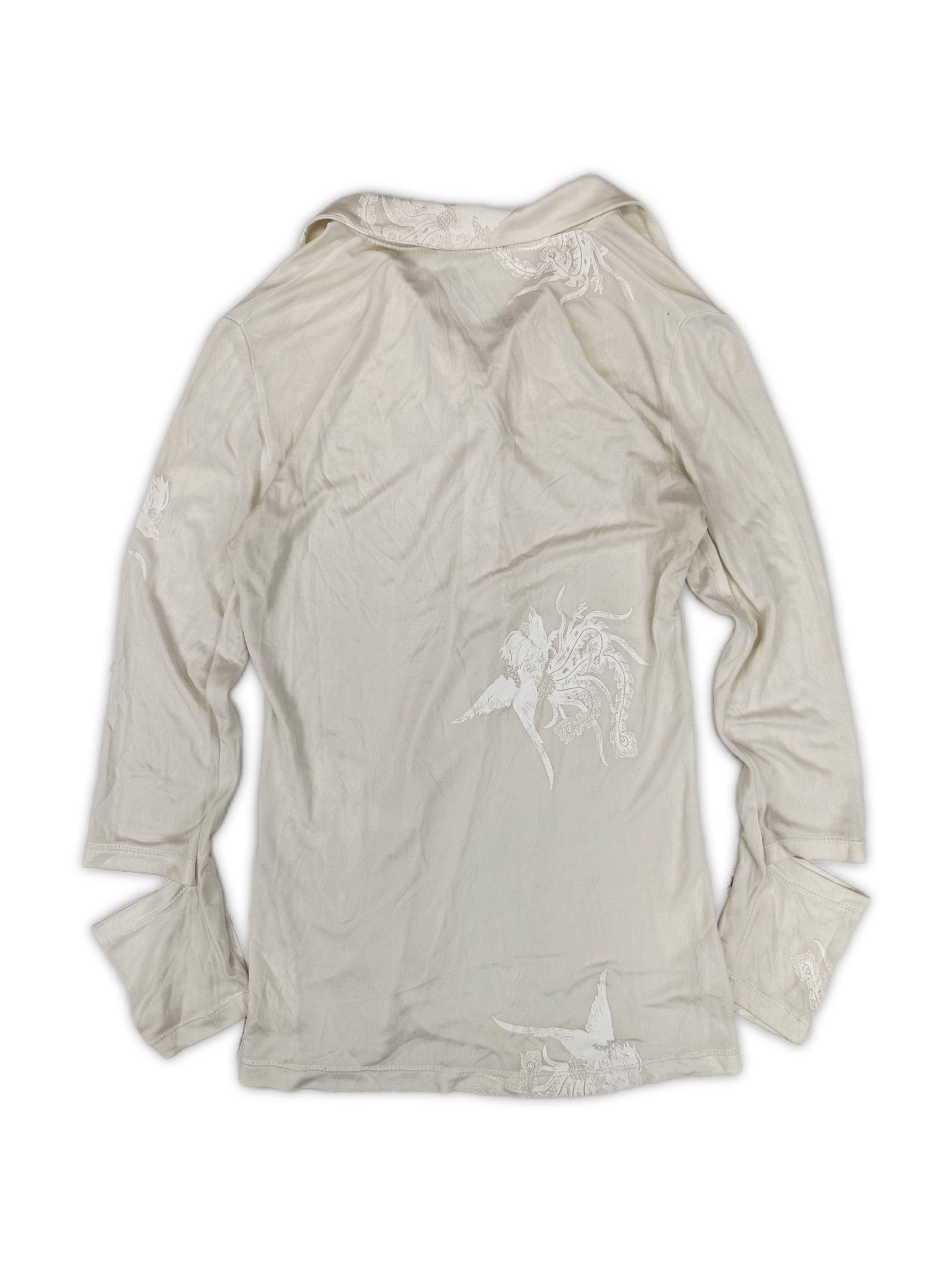AW95 Helmut Lang ‘Phoenix’ Slashed Collared Shirt