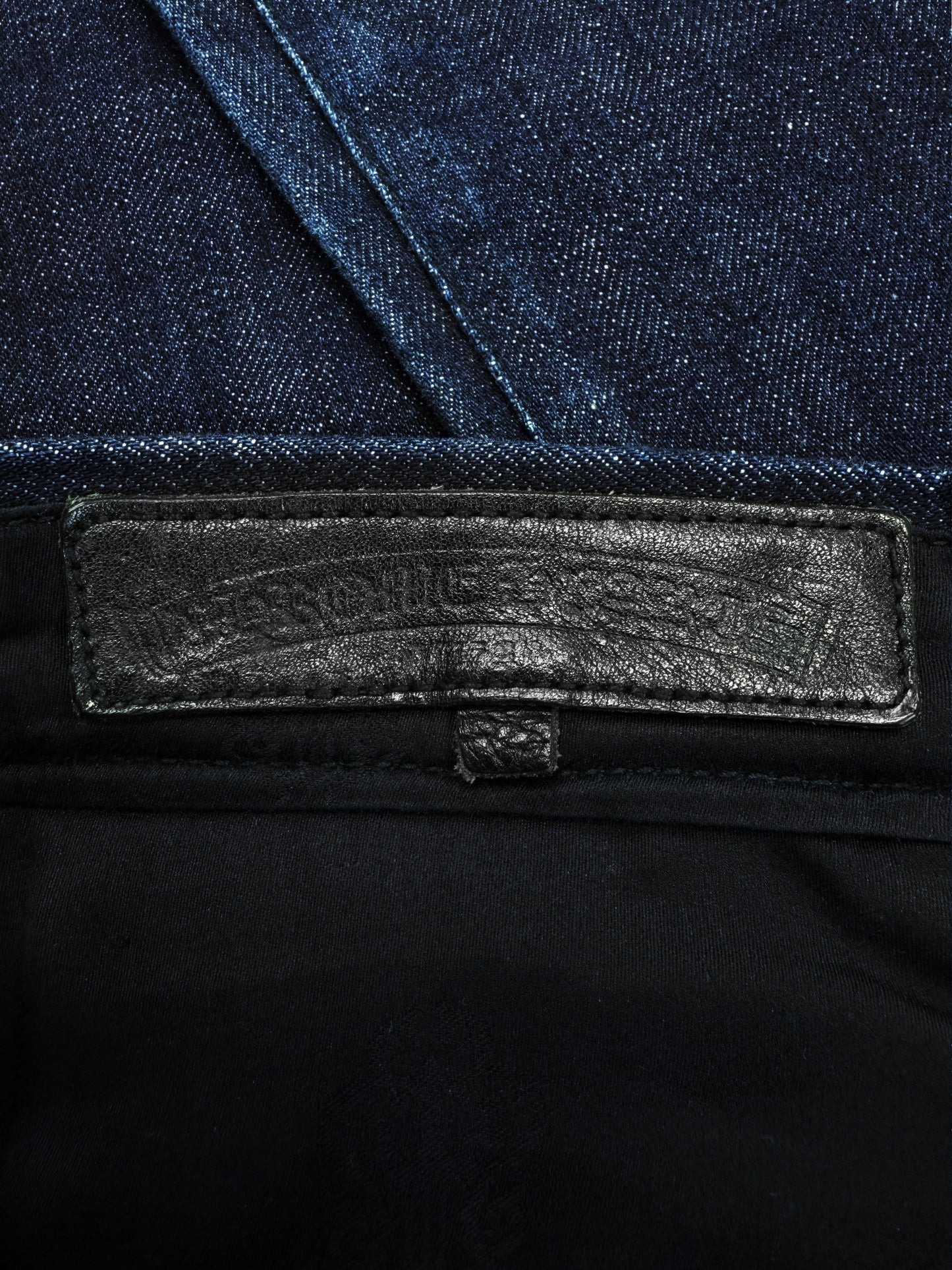 Chrome Hearts RICHARD STARK PERSONAL Flared 19 Cross Patch Dark Blue Jeans