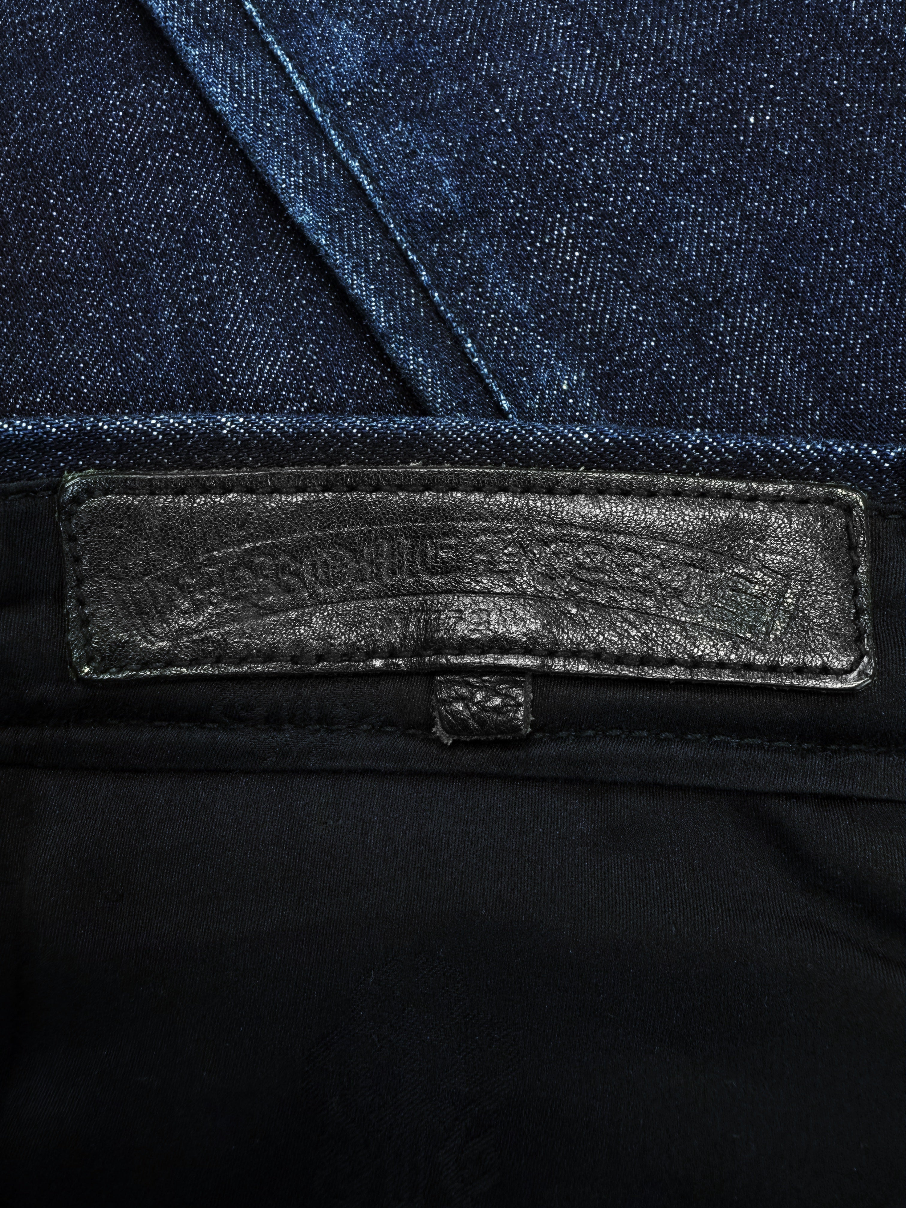 Chrome Hearts RICHARD STARK PERSONAL Flared 19 Cross Patch Dark Blue Jeans