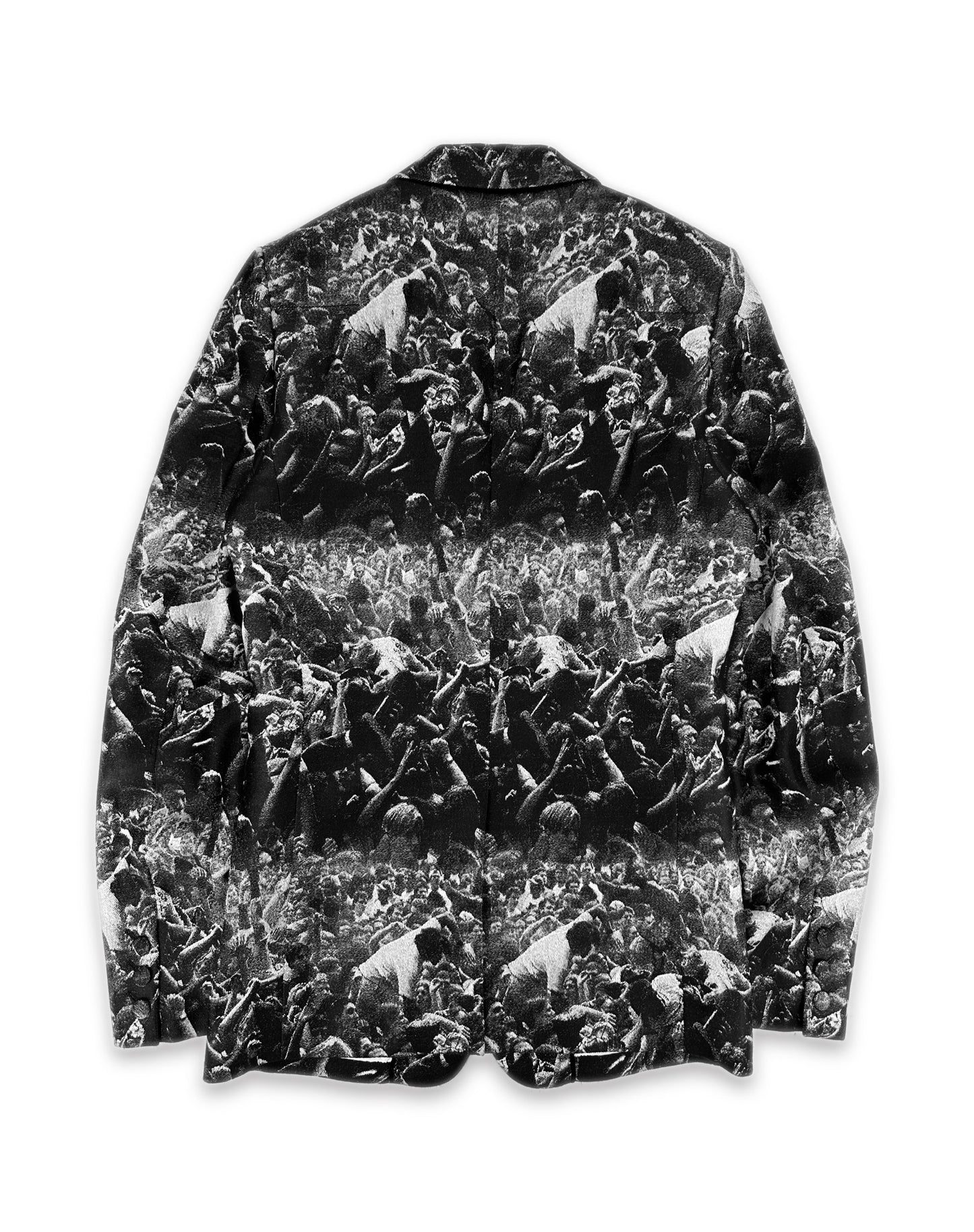 AW09 Number (N)ine x Charles Peterson ‘Moshpit’ Jacquard Blazer