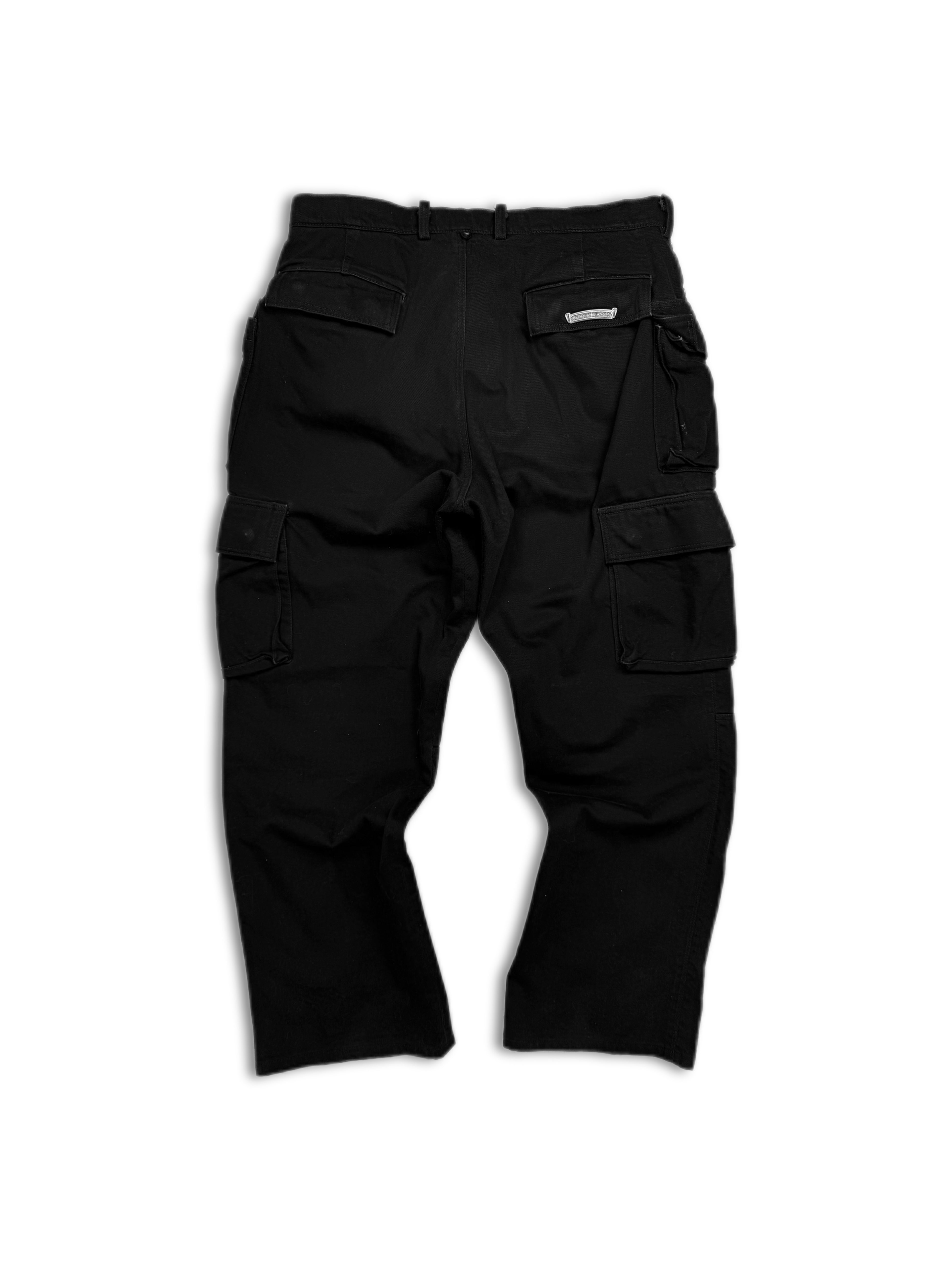 Chrome Hearts ‘Fatigue’ Baggy Multi Pocket Fleur Knee Cargo Pants