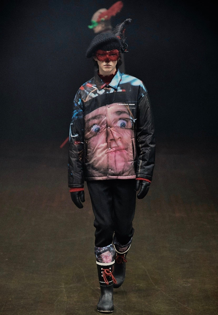 AW19 Undercover ‘A Clockwork Orange’ Alex Graphic Coach Jacket