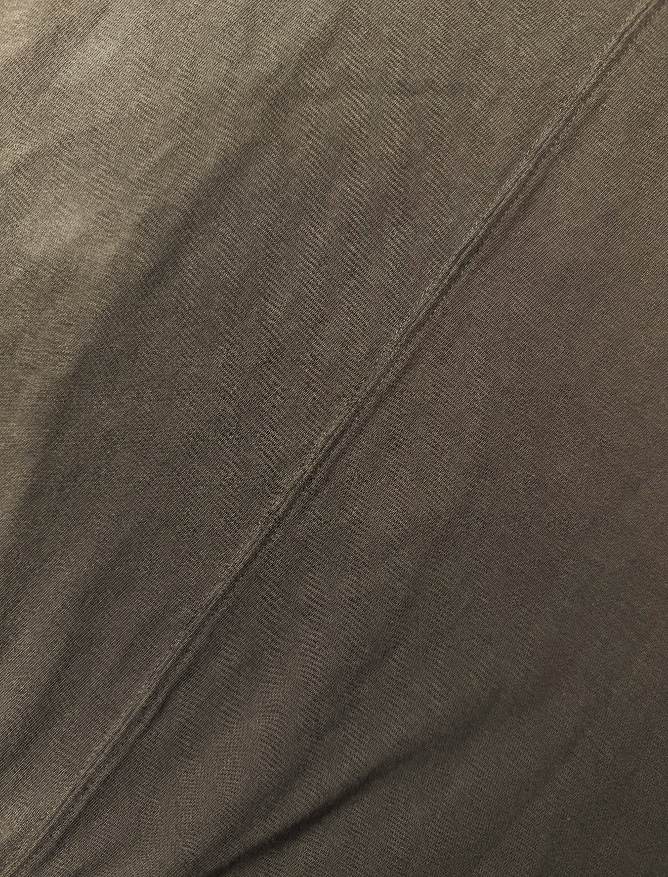 AW19 Rick Owens ‘Larry’ V-Neck Dust Long Sleeve Shirt