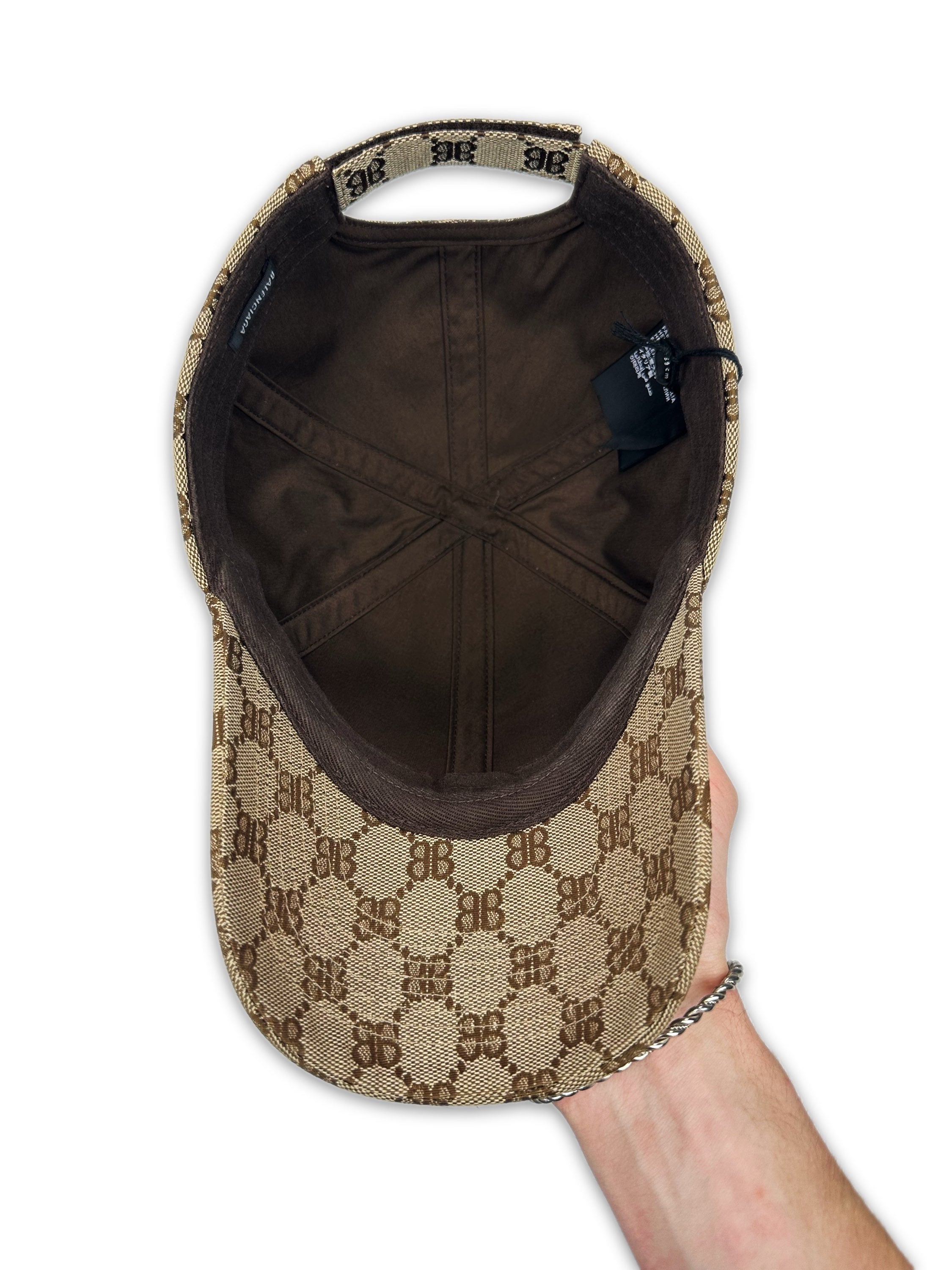 Balenciaga x Gucci ‘Hacker Project’ Monogram Baseball Hat
