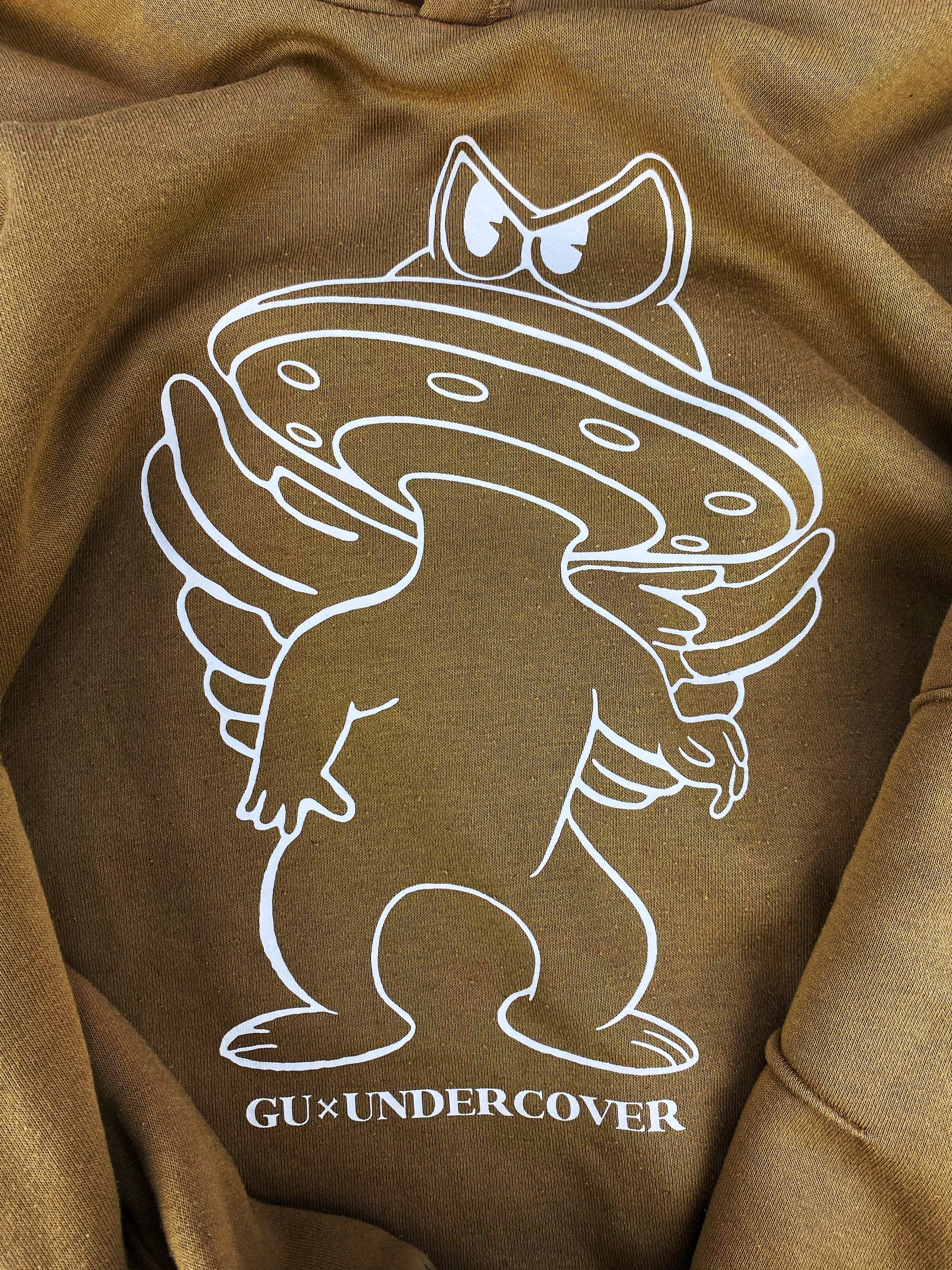 Undercover ‘Mushroom’ Tan Heavyweight Spellout Hoodie
