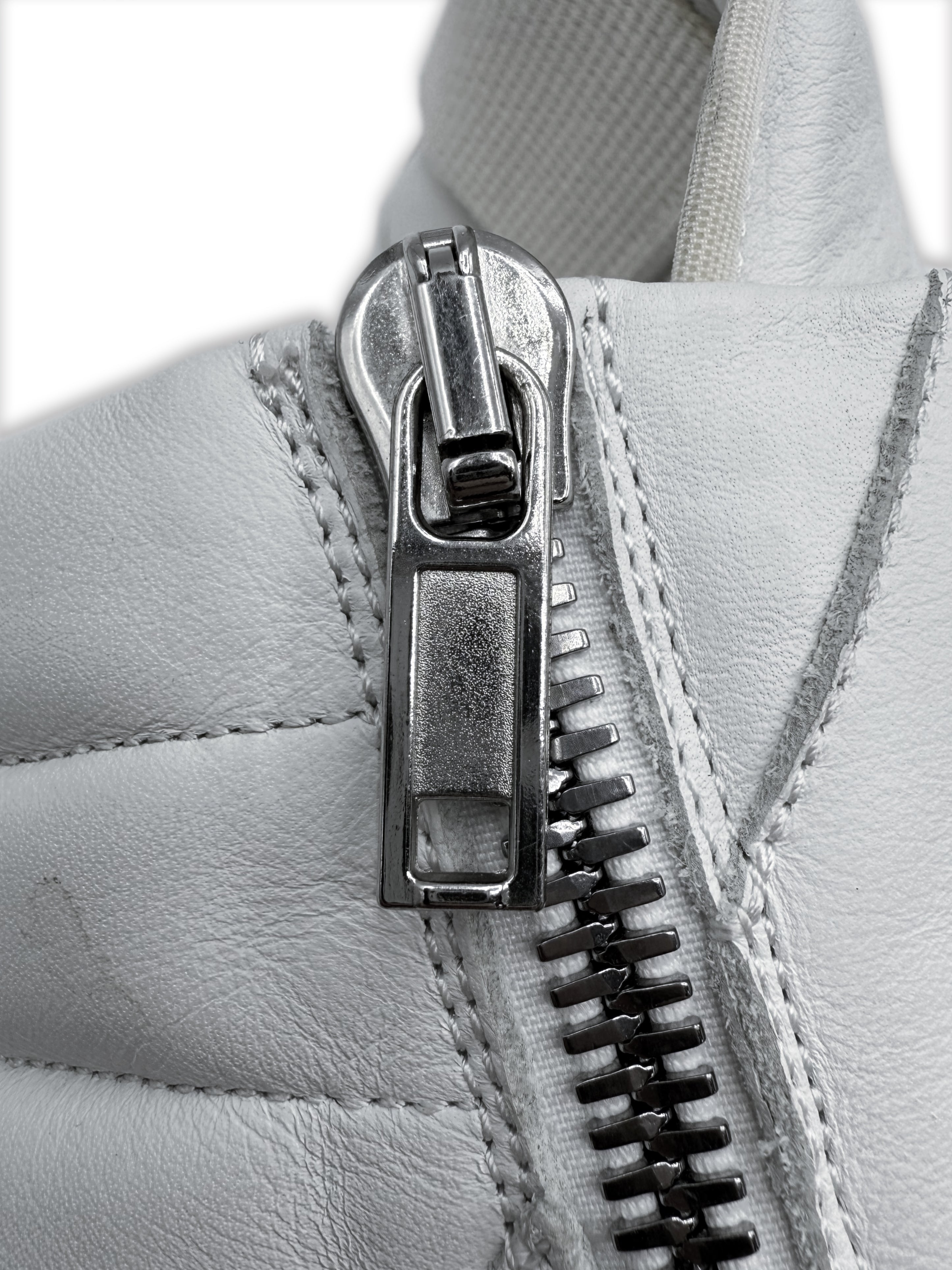 SS20 Rick Owens ‘Tecuatl’ Ice Blue Transparent Sole Hi-top Geobasket