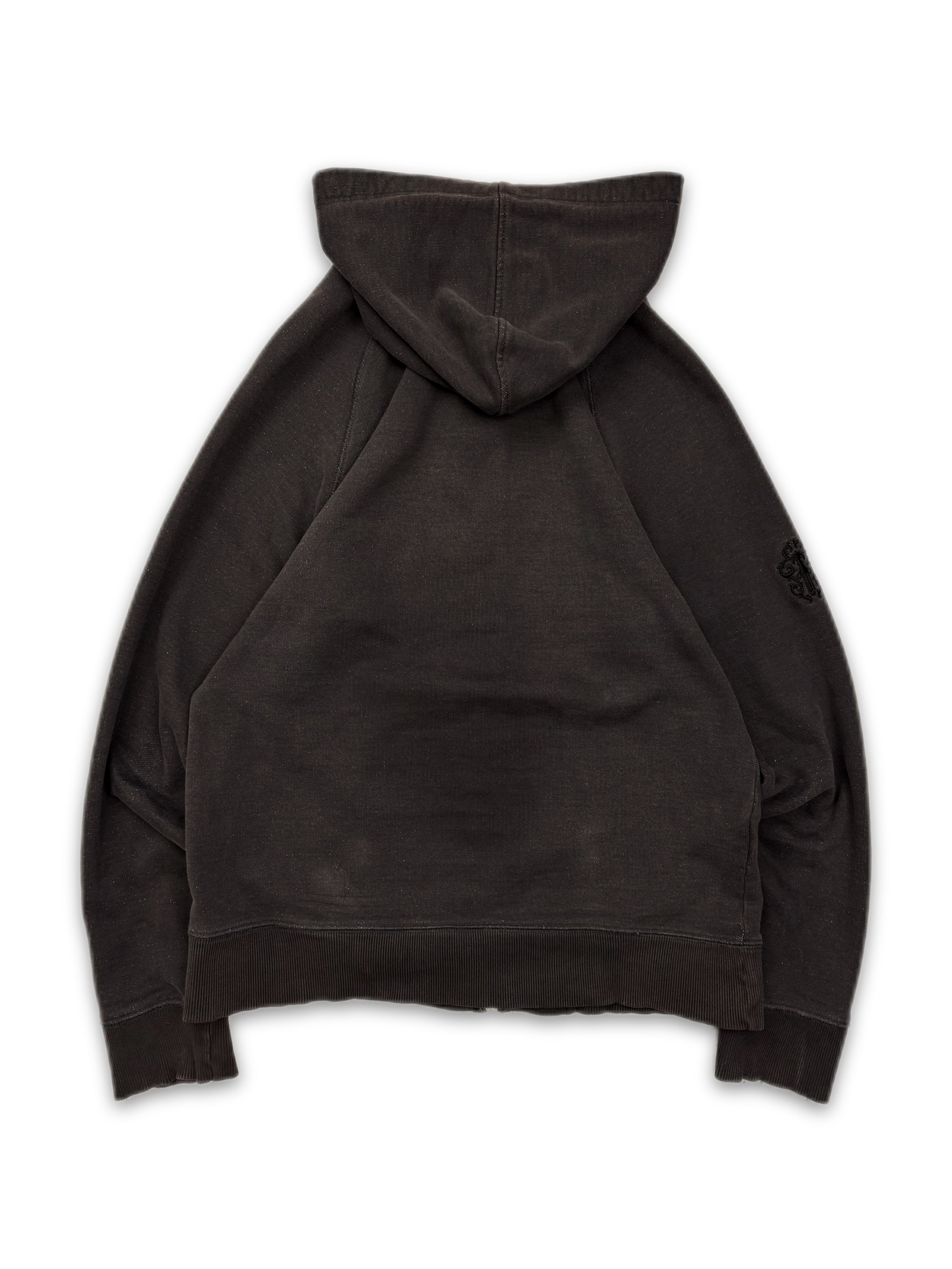 Chrome Hearts ‘Y Not’ Dagger Zip Embroidered Lined Hoodie