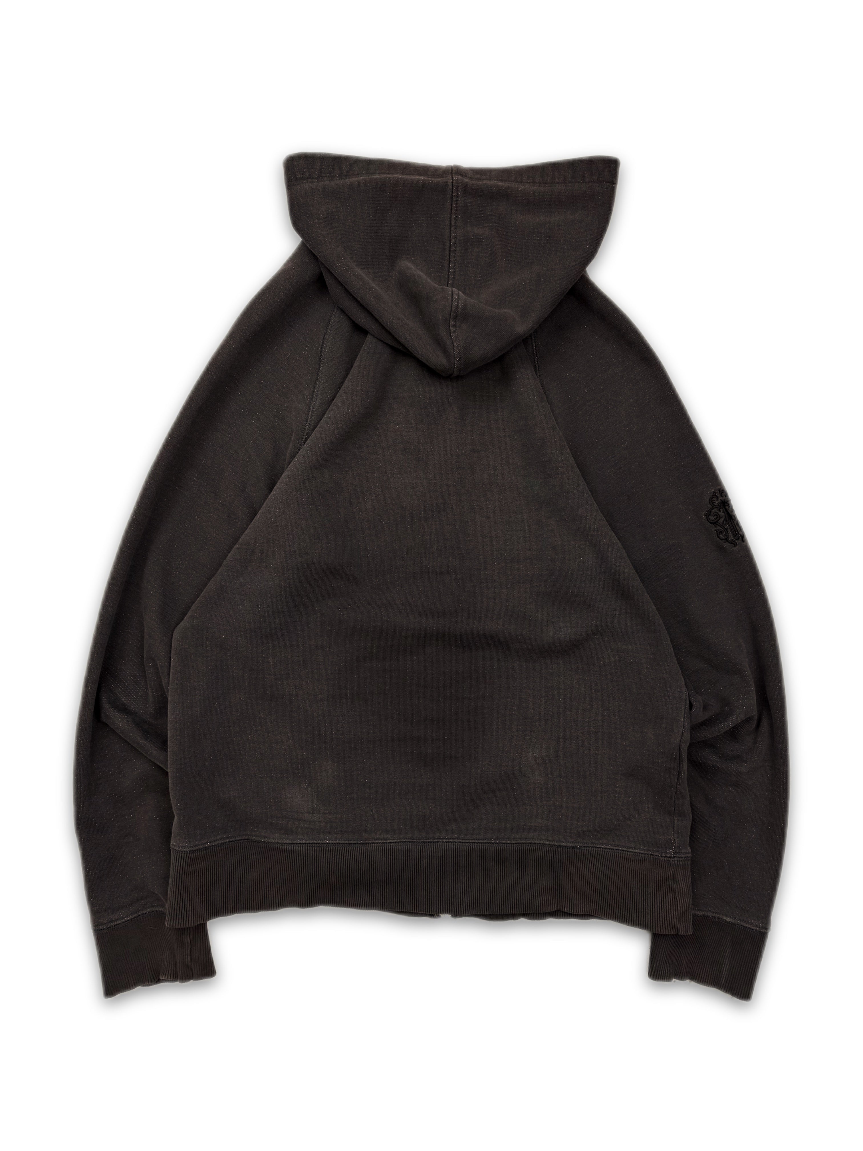 Chrome Hearts ‘Y Not’ Dagger Zip Embroidered Lined Hoodie