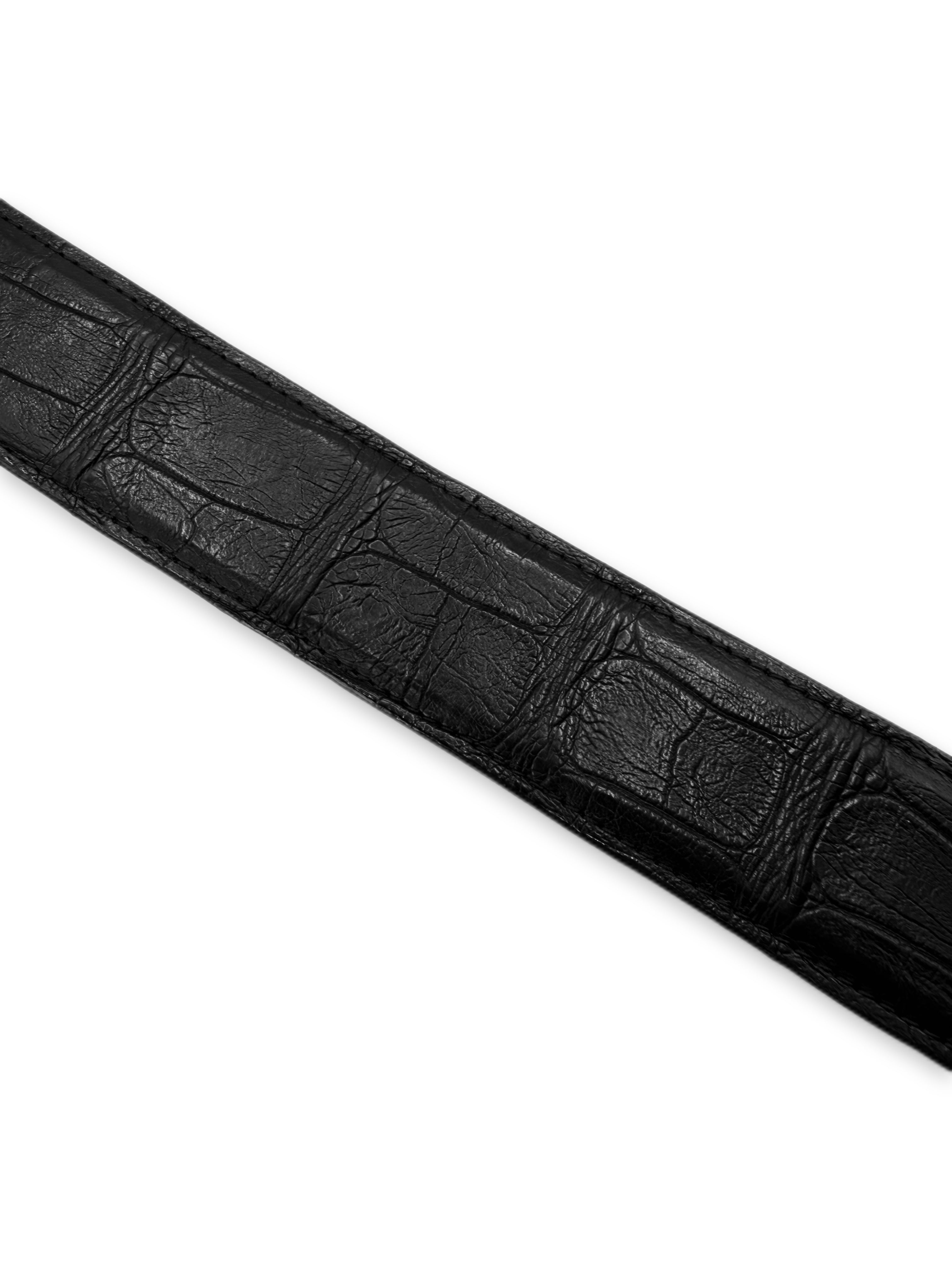 Chrome Hearts Alligator Leather ‘Gunslinger’ .925 Silver Belt