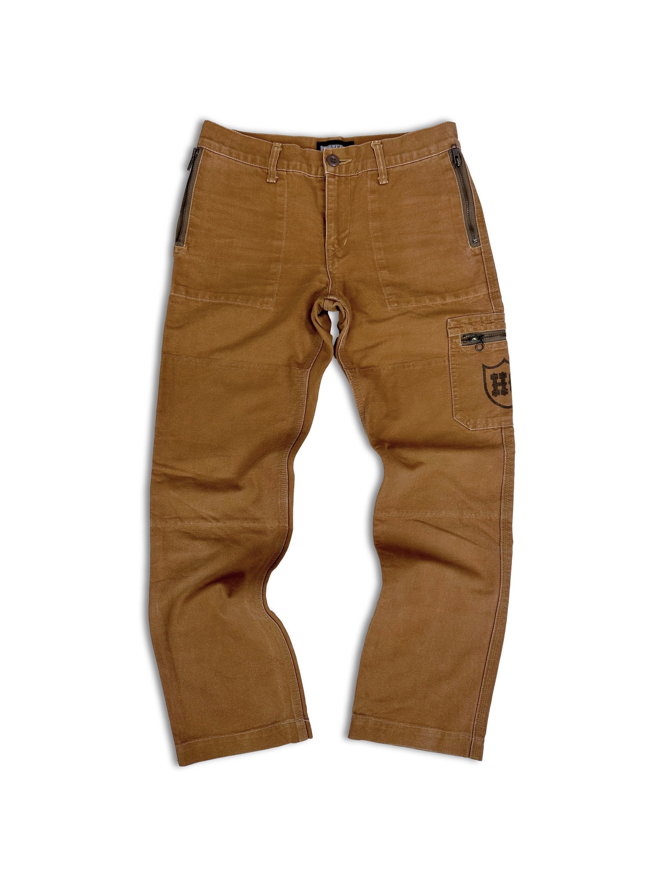 00s Hysteric Glamour ‘Carptener’ Brown Reinforced Cargo Pants