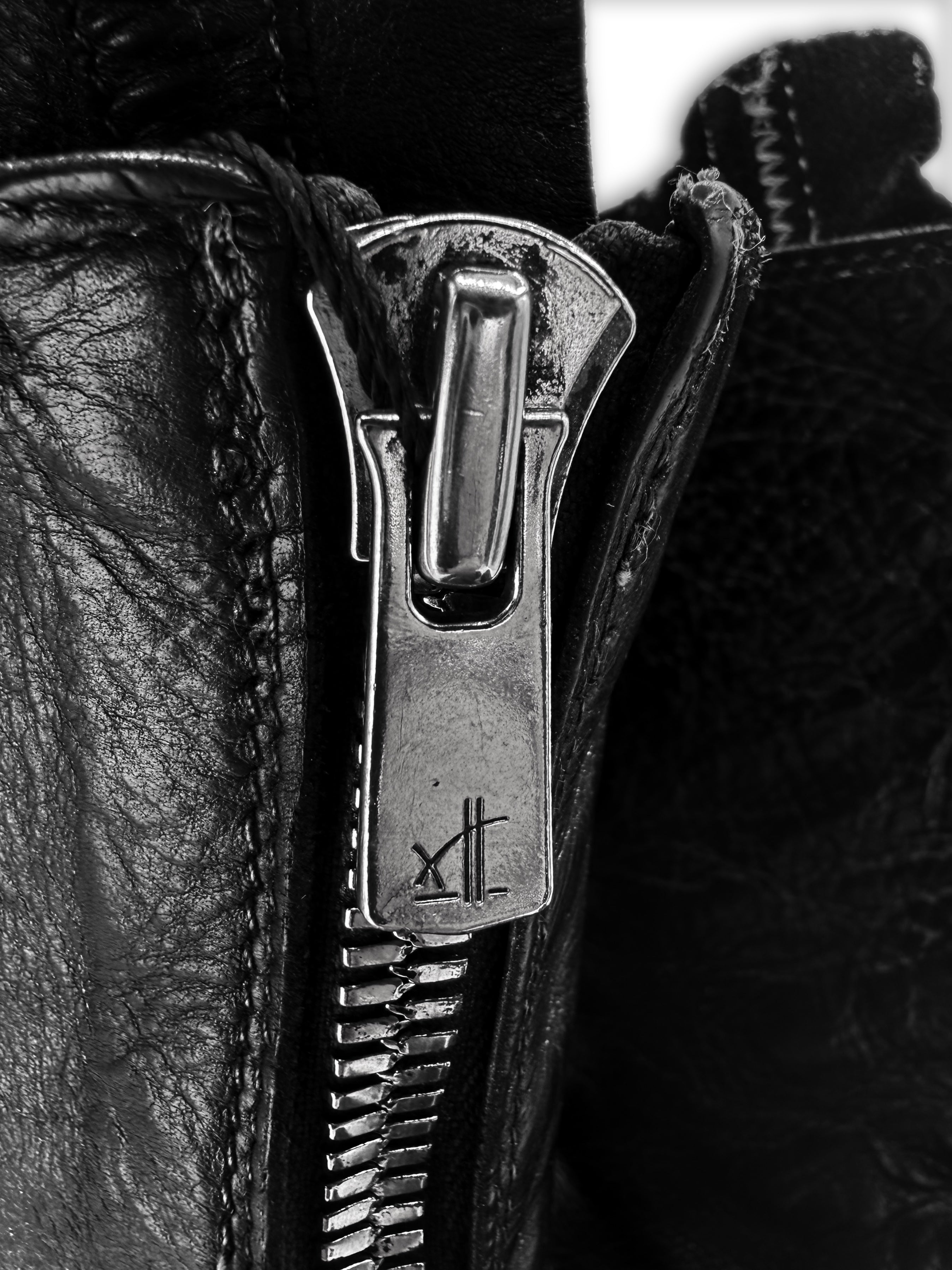 Guidi 310 Full Grain Horse Leather Black Front-zip Boots