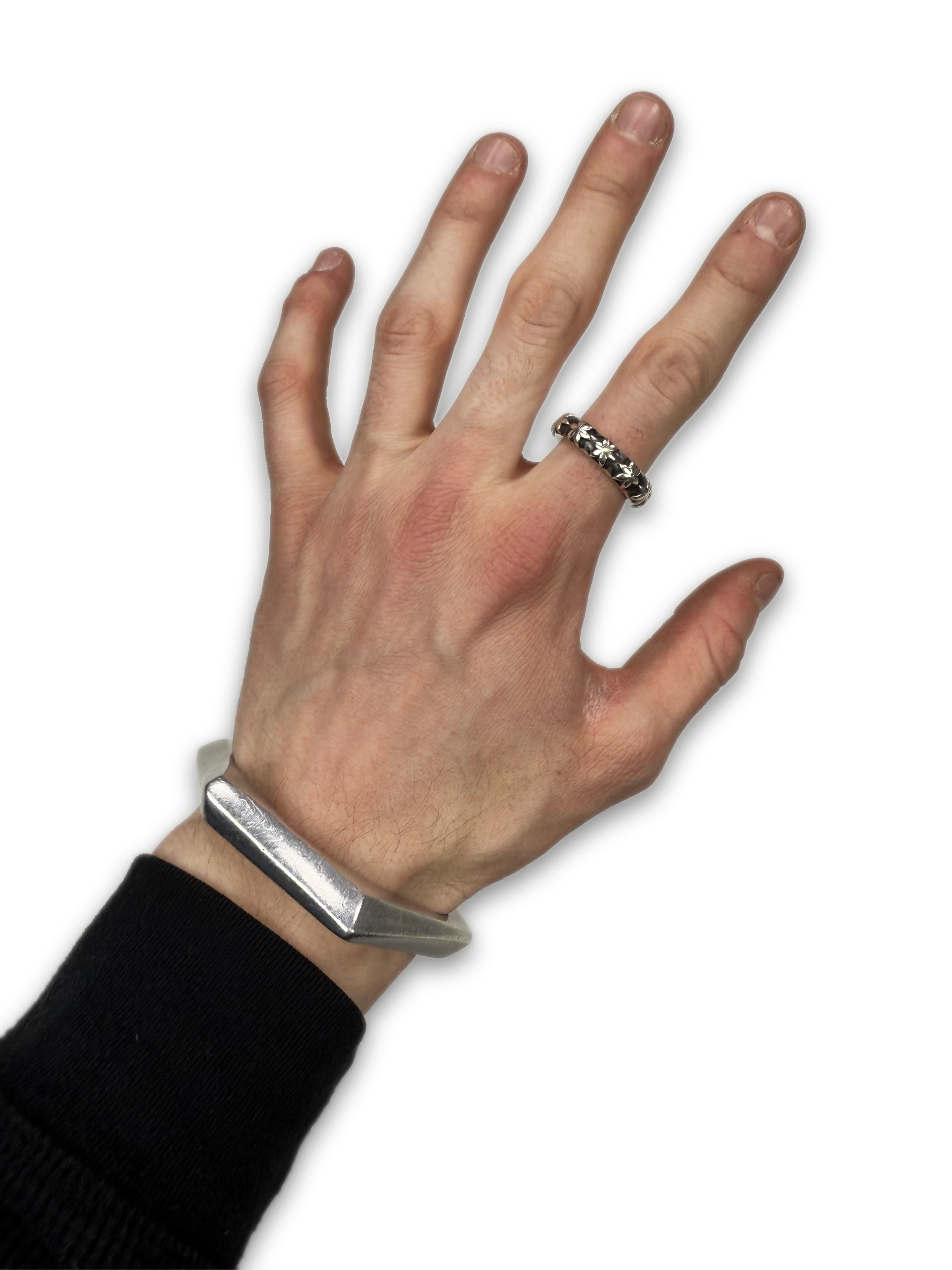 Chrome Hearts ‘Star’ .925 Silver Spacer Band Ring