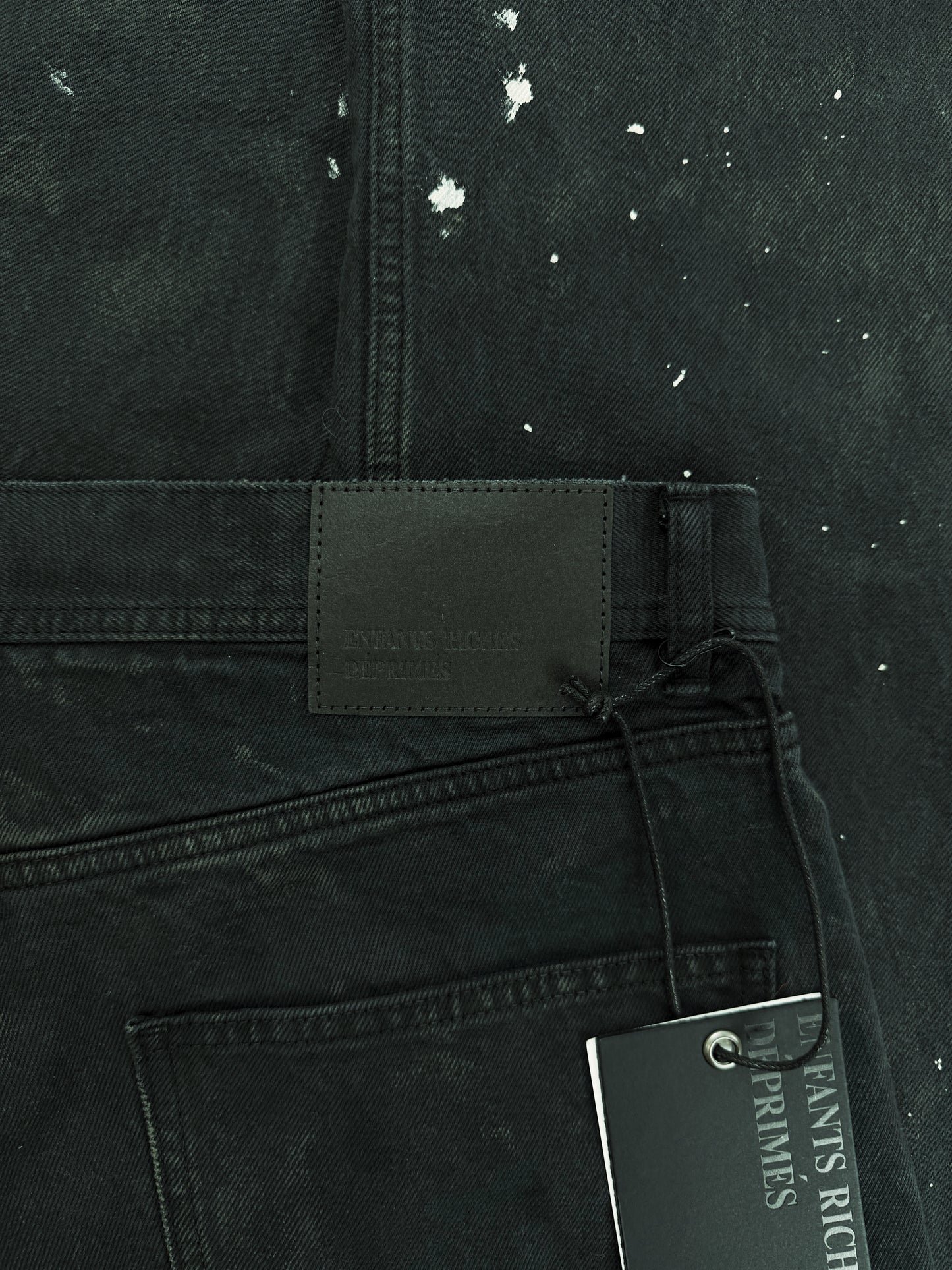 AW25 Enfants Riches Deprimes Paint Splatter Boot Cut Denim