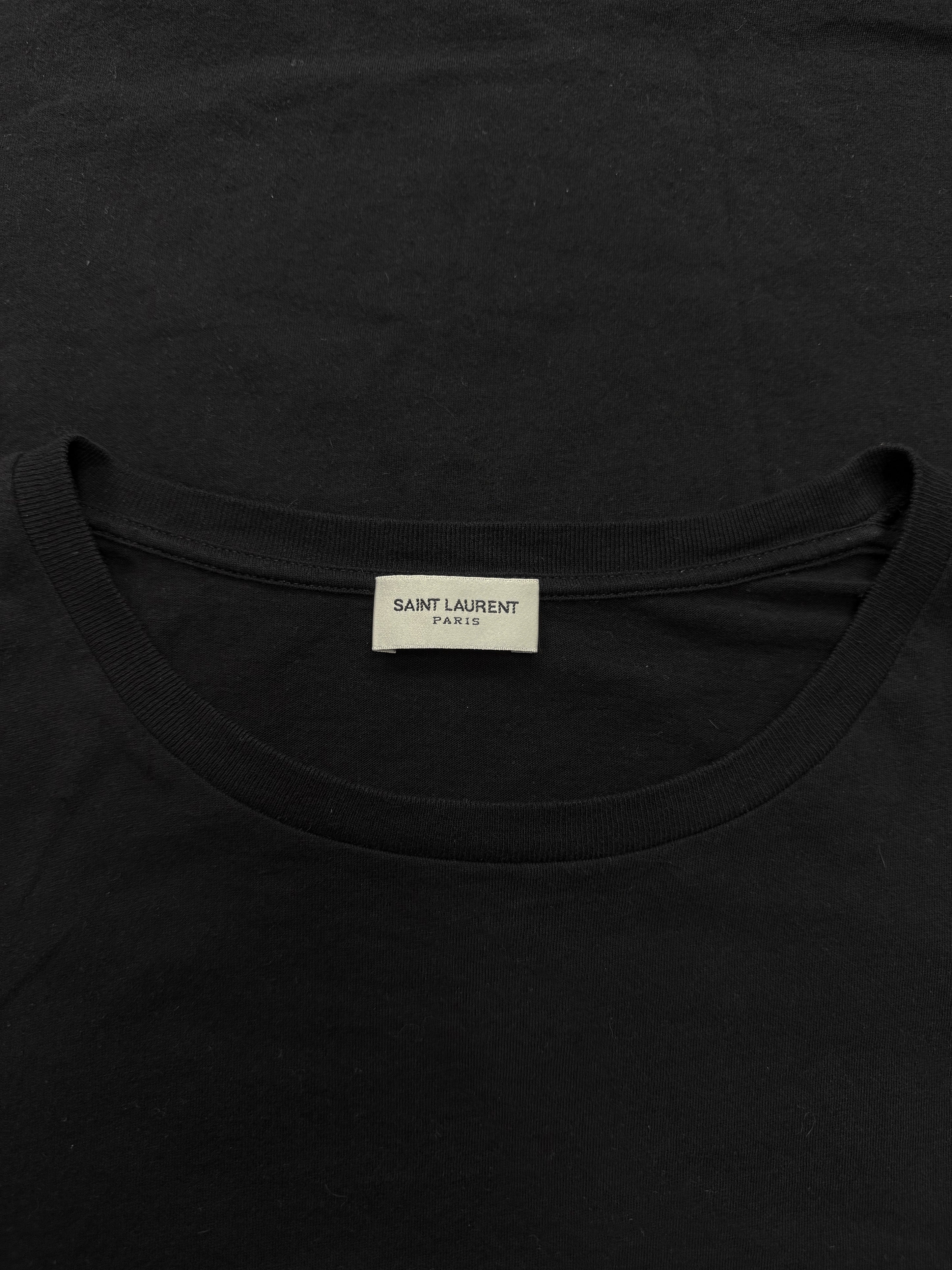 SS20 Saint Laurent Paris ‘Mystique’ Chest Logo T-Shirt