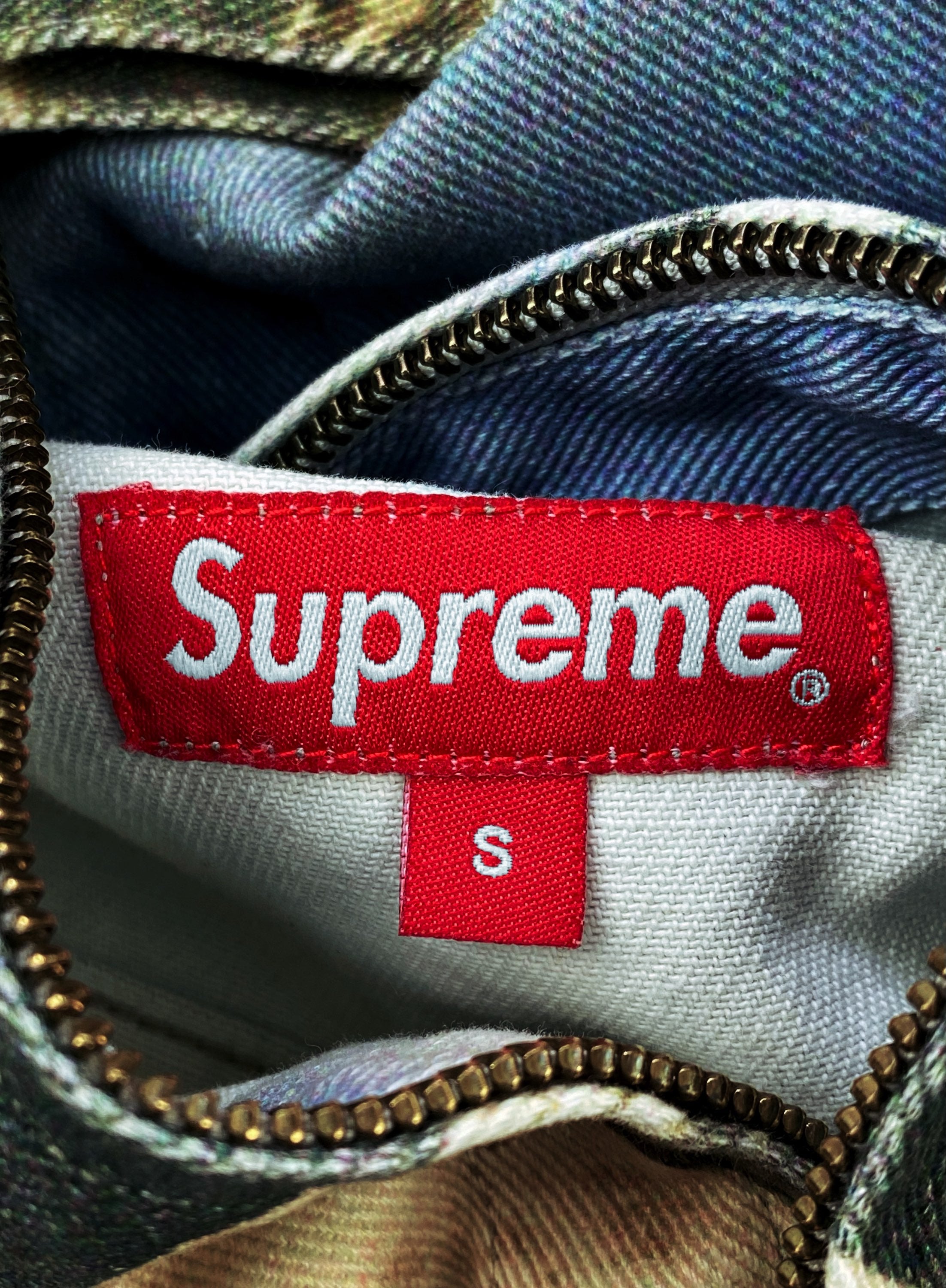SS17 Supreme x Jim Krantz ‘Cowboys’ Denim Graphic Work Jacket