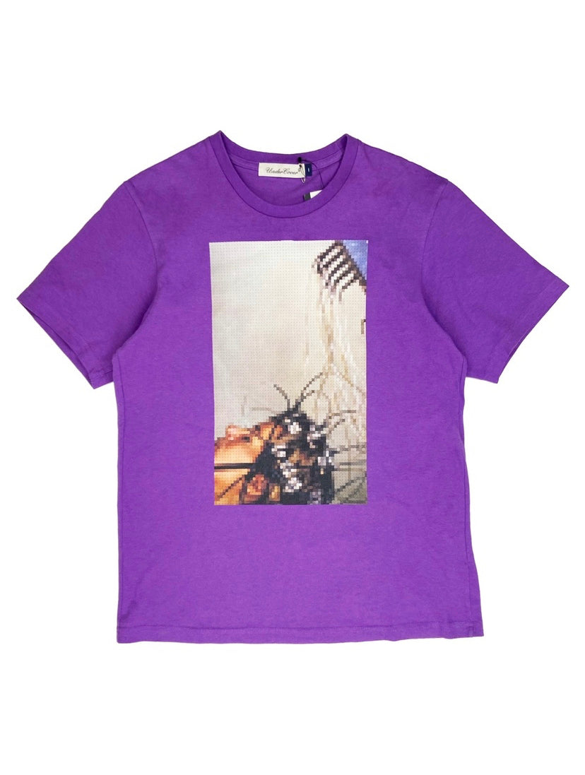 Undercover “The Larms” Mosaic Violet Purple Graphic T-Shirt