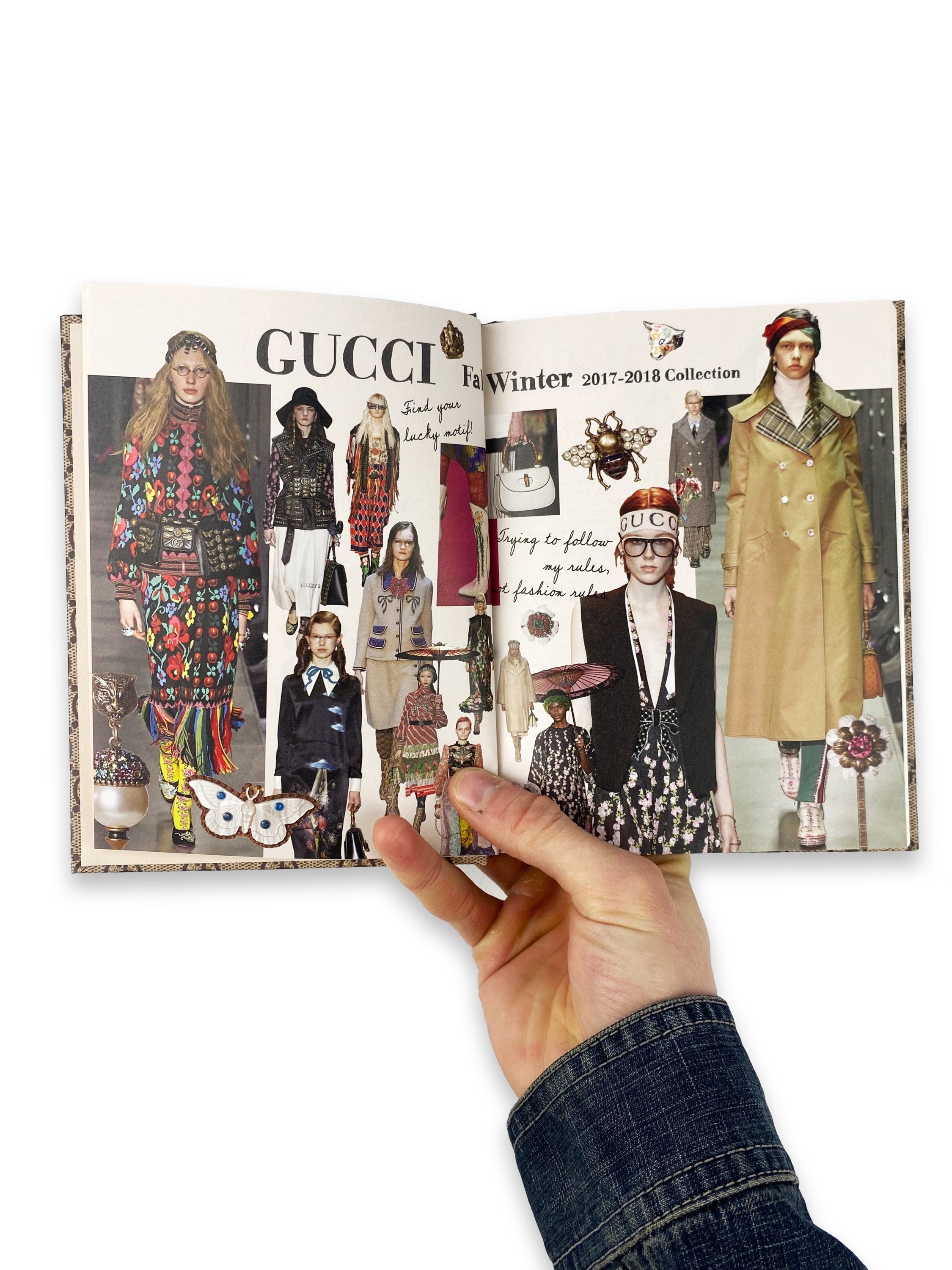 AW17 Gucci Tokyo Exclusive GG Monogram Notebook Journal