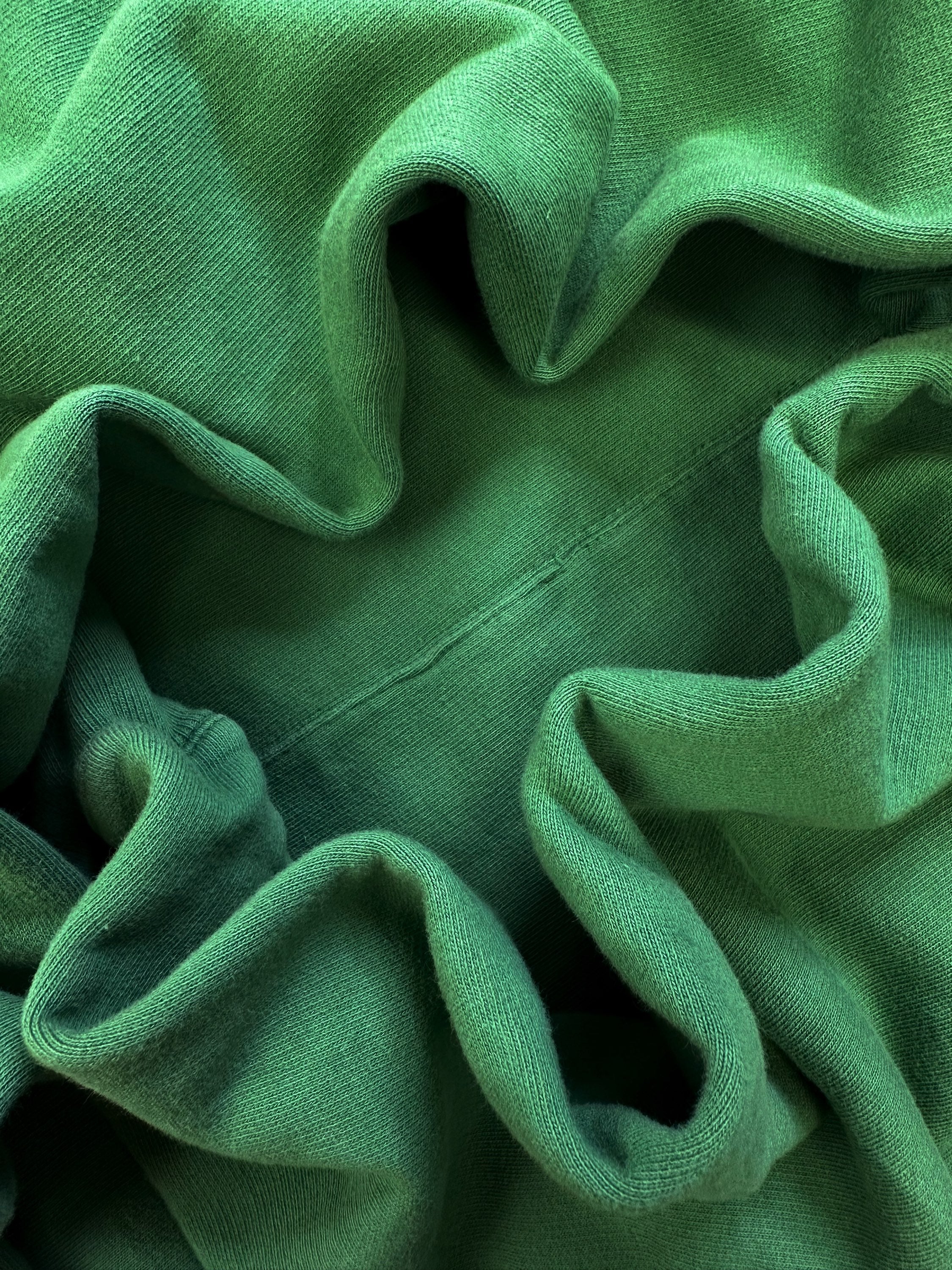 2015 Rick Owens DRKSHDW Green ‘Asymmetric’ Crewneck
