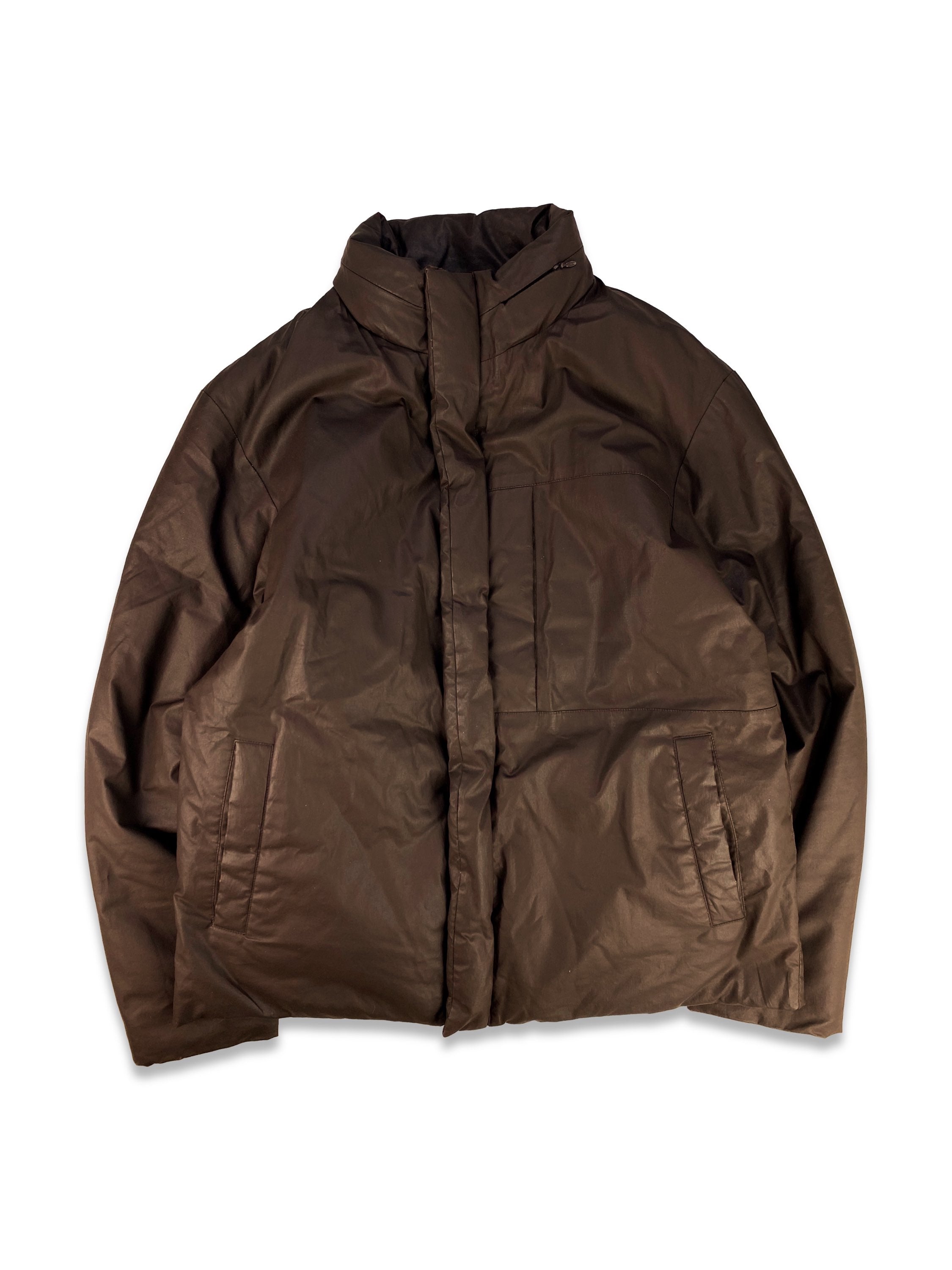 Tete Homme Boxy Down Fill Brown Puffer Jacket
