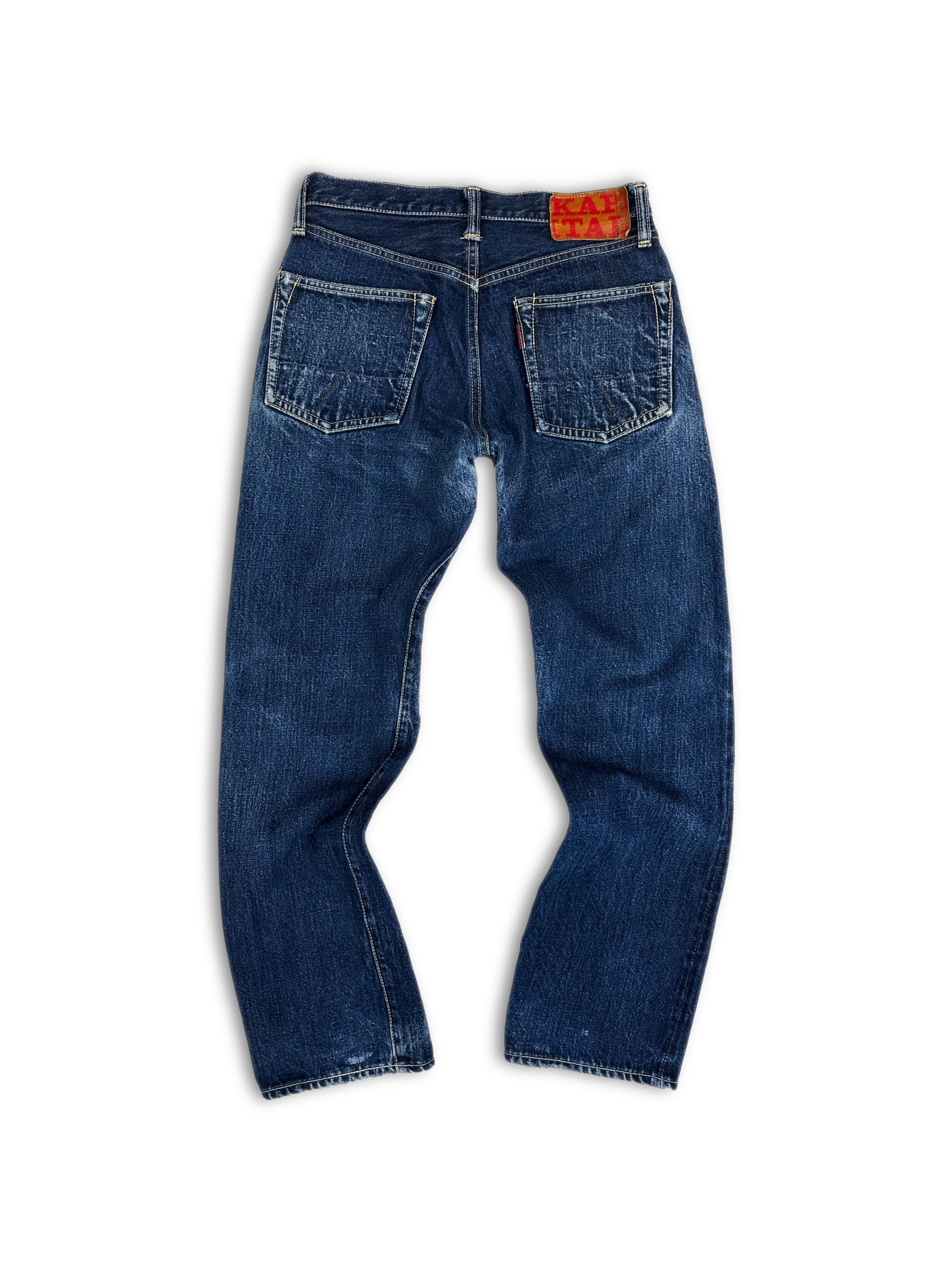 Kapital ‘5 Pocket’ Dark Blue Wash Straight Leg Denim