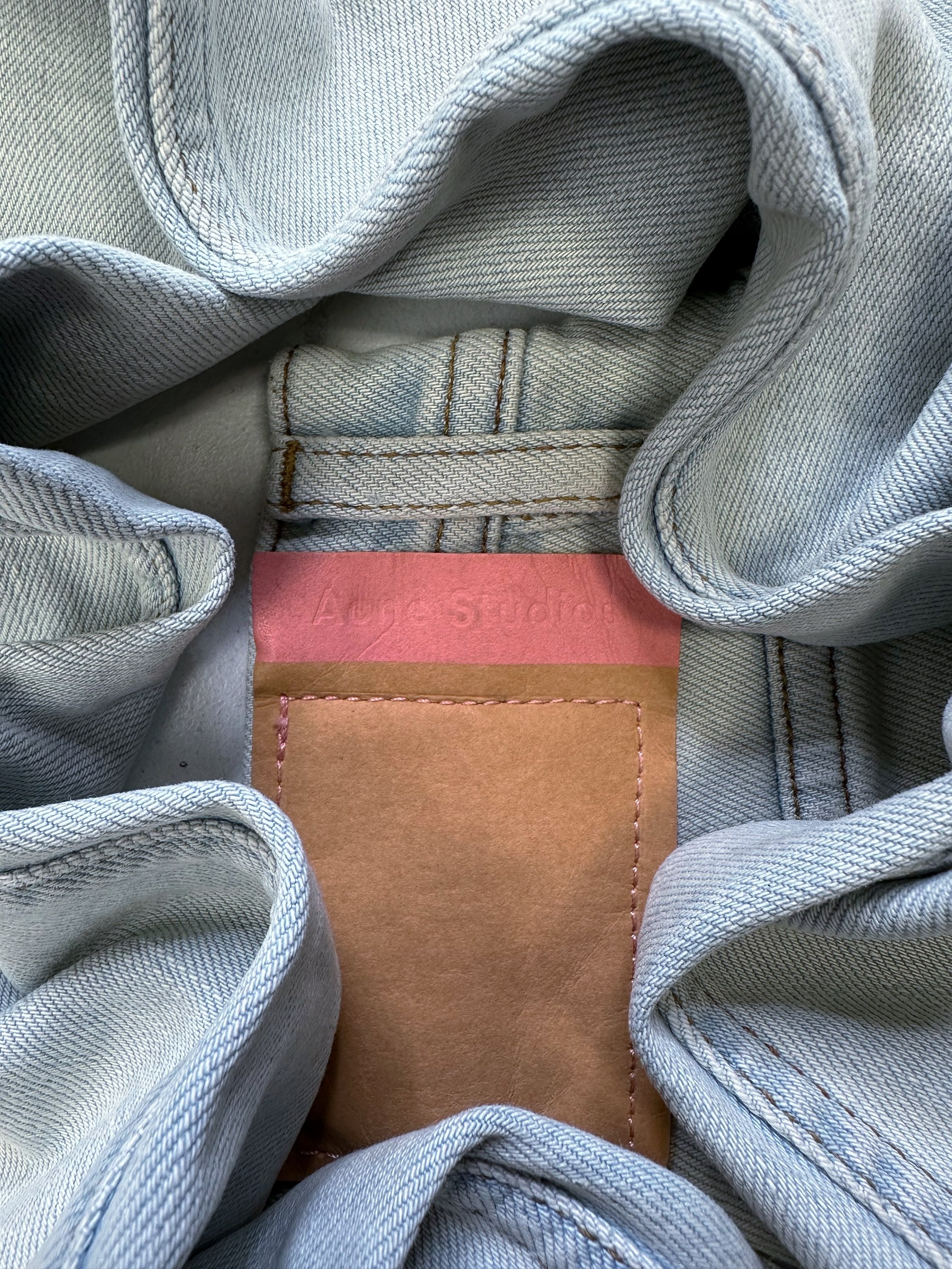 Acne Studios Blue Acid Wash 5 Pocket Denim