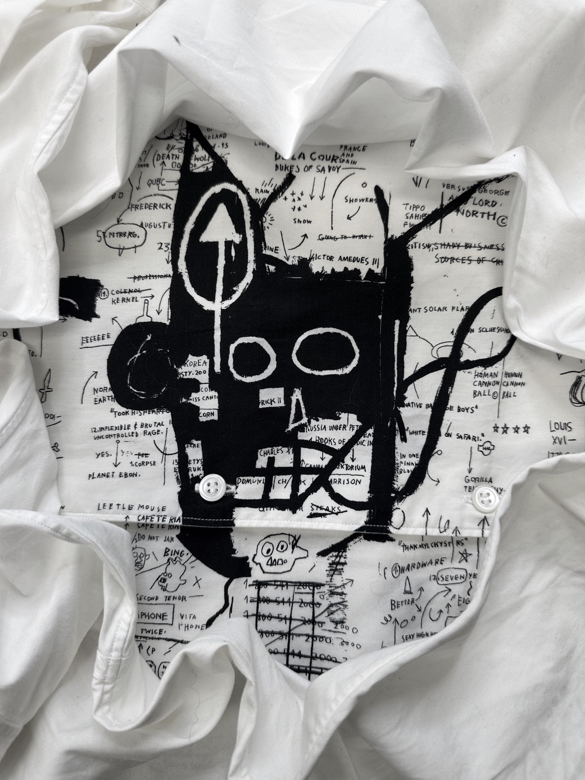 Comme des Garçons x Jean Michel Basquiat ‘Abstract’ Long Sleeve