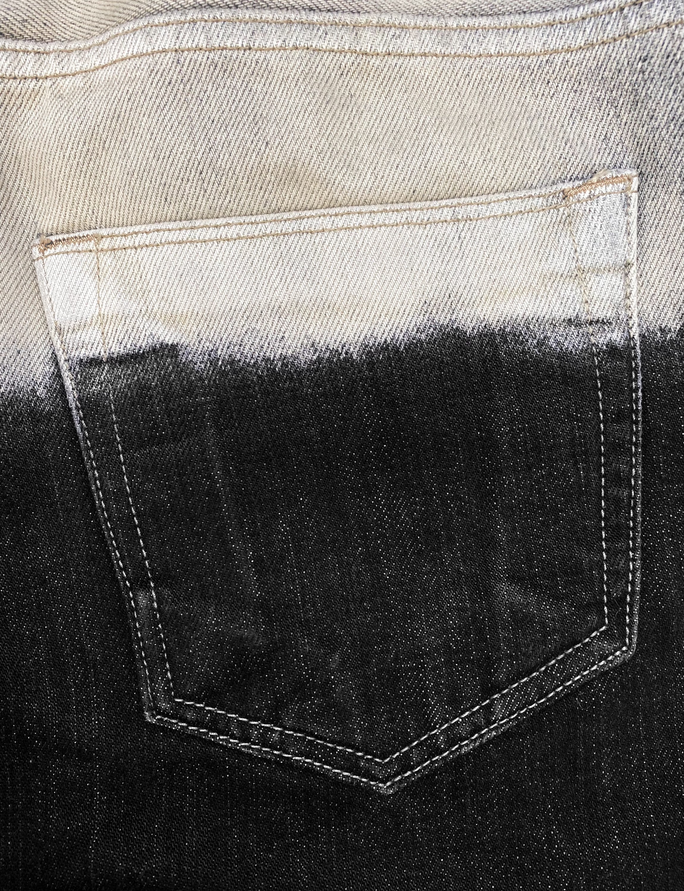 SS16 Rick Owens DRKSHDW Gradient Dip Dye Detroit Denim