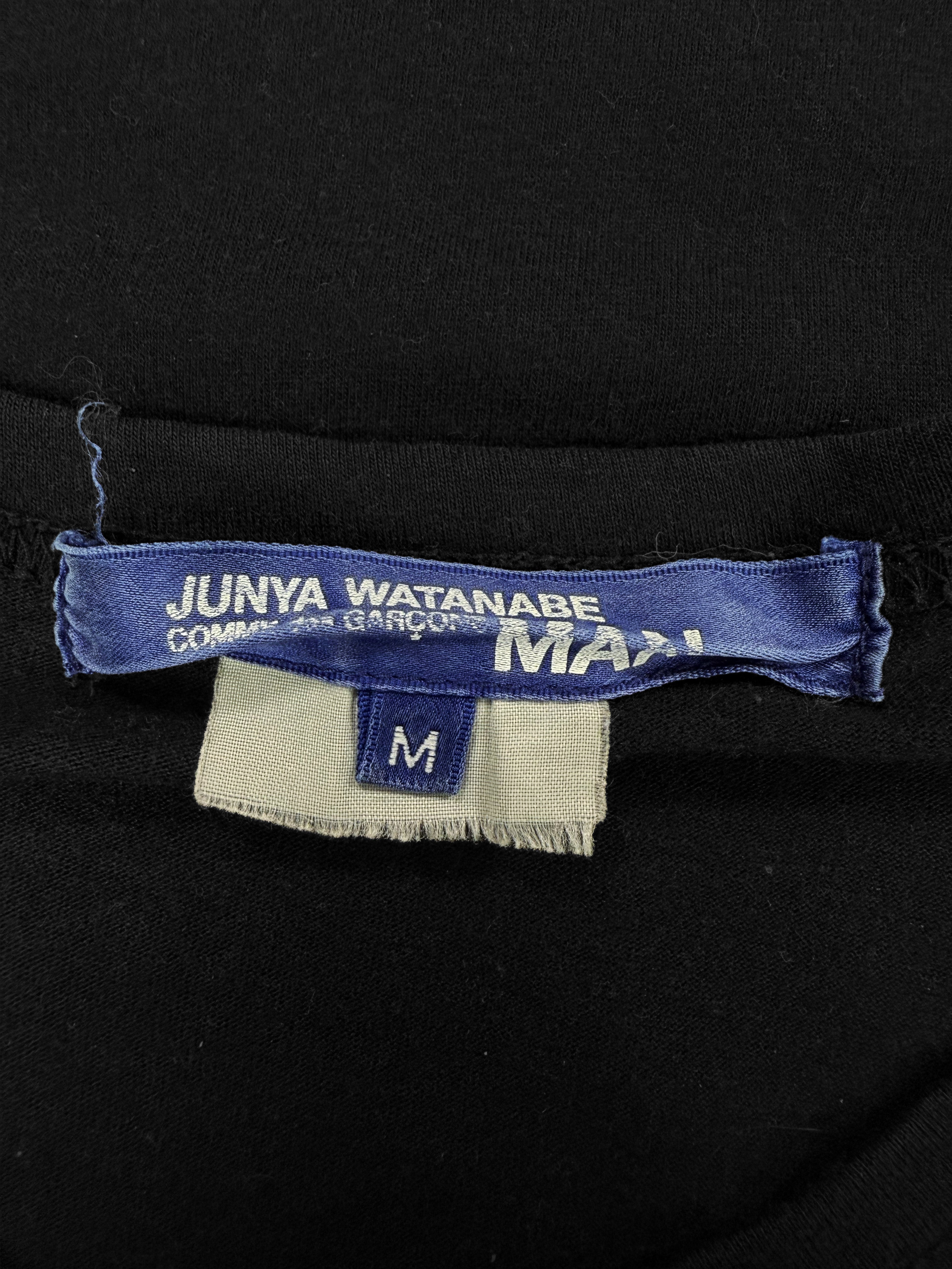 Junya Watanabe ‘Motion’ Portrait Black Graphic T-Shirt