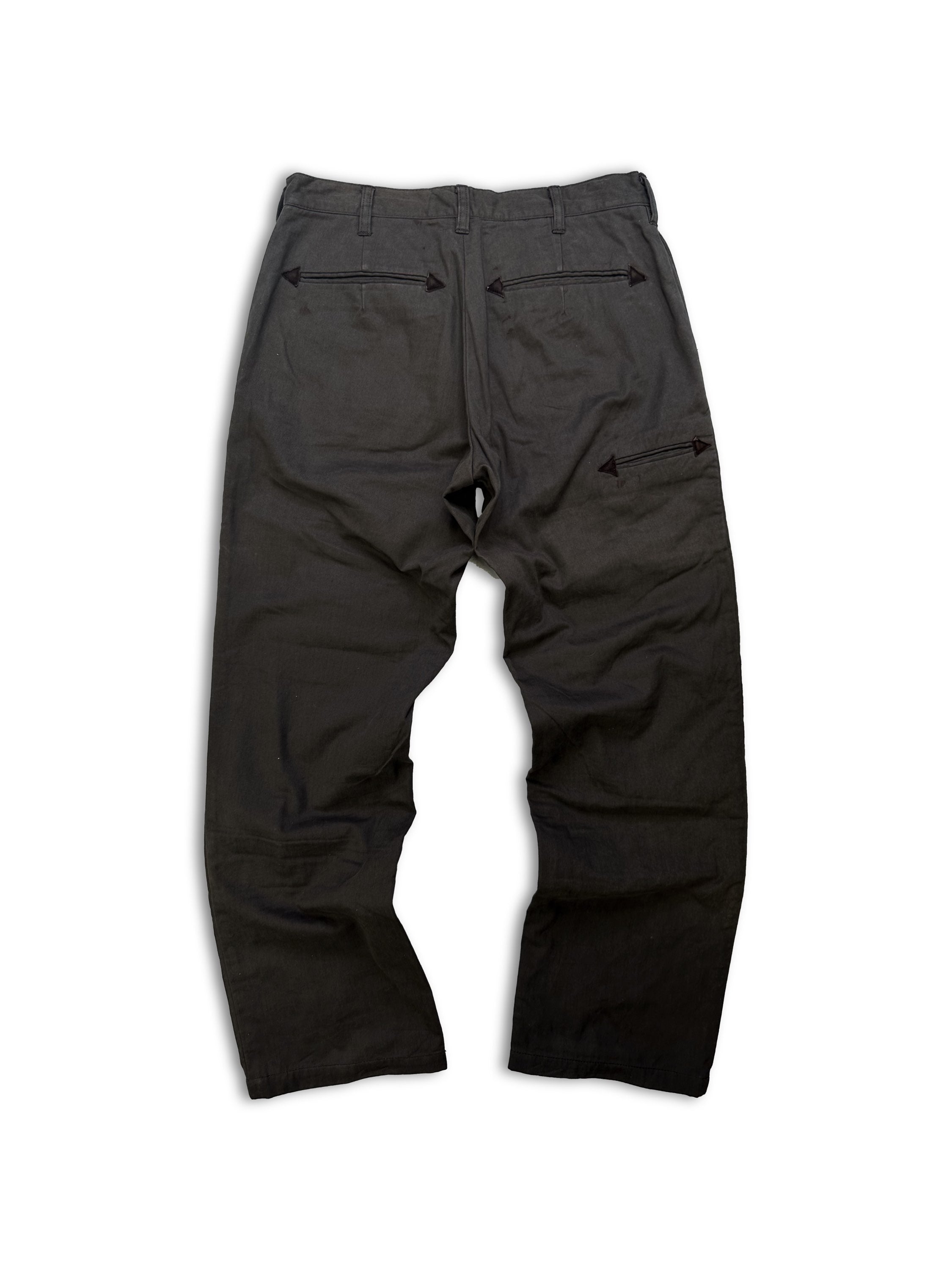 Number (N)ine ‘Carpenter’ Ash Wash Reinforced Pants