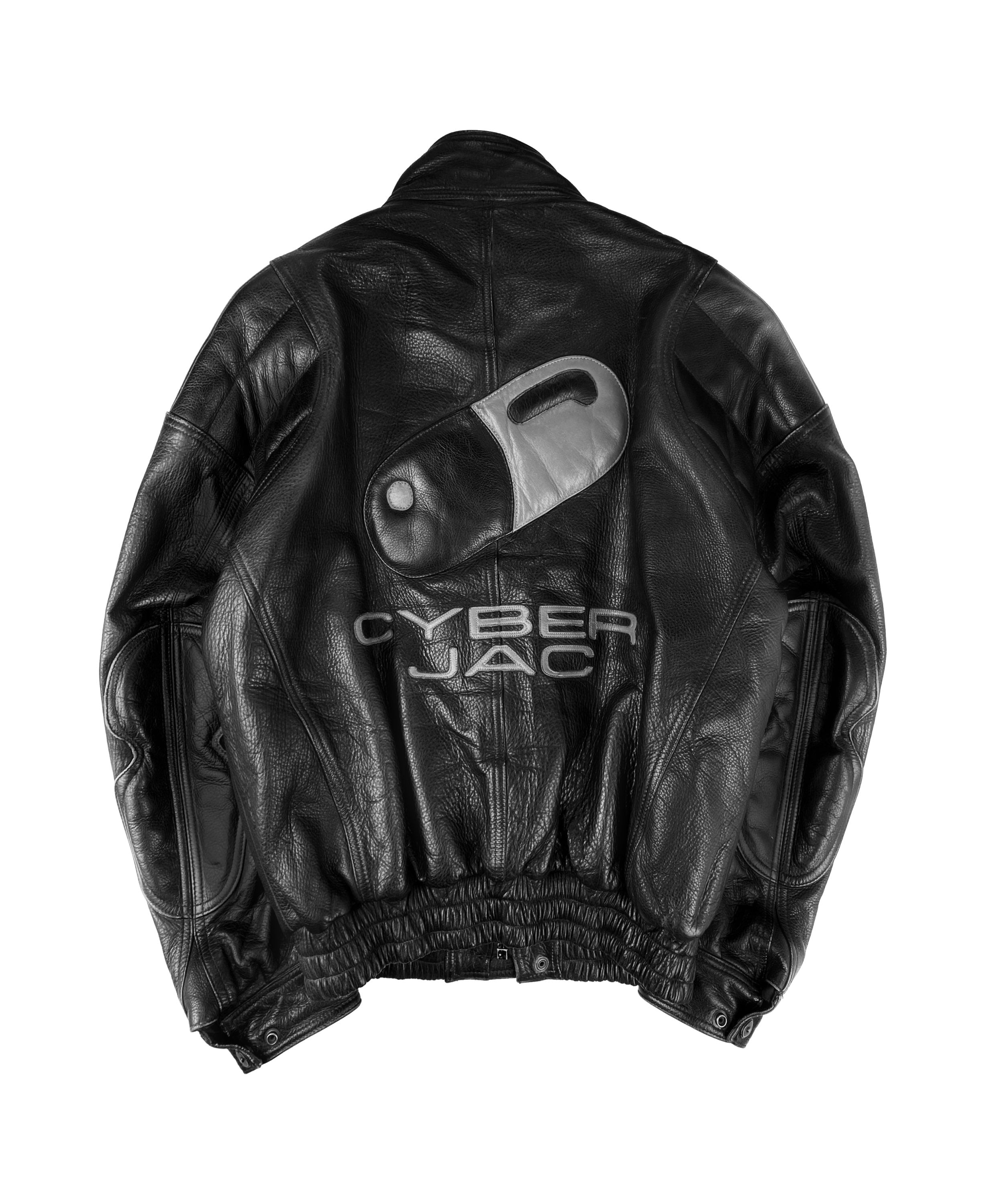 2018 Kadoya ‘Akira’ Pill Cyberjac Padded Black Leather Jacket
