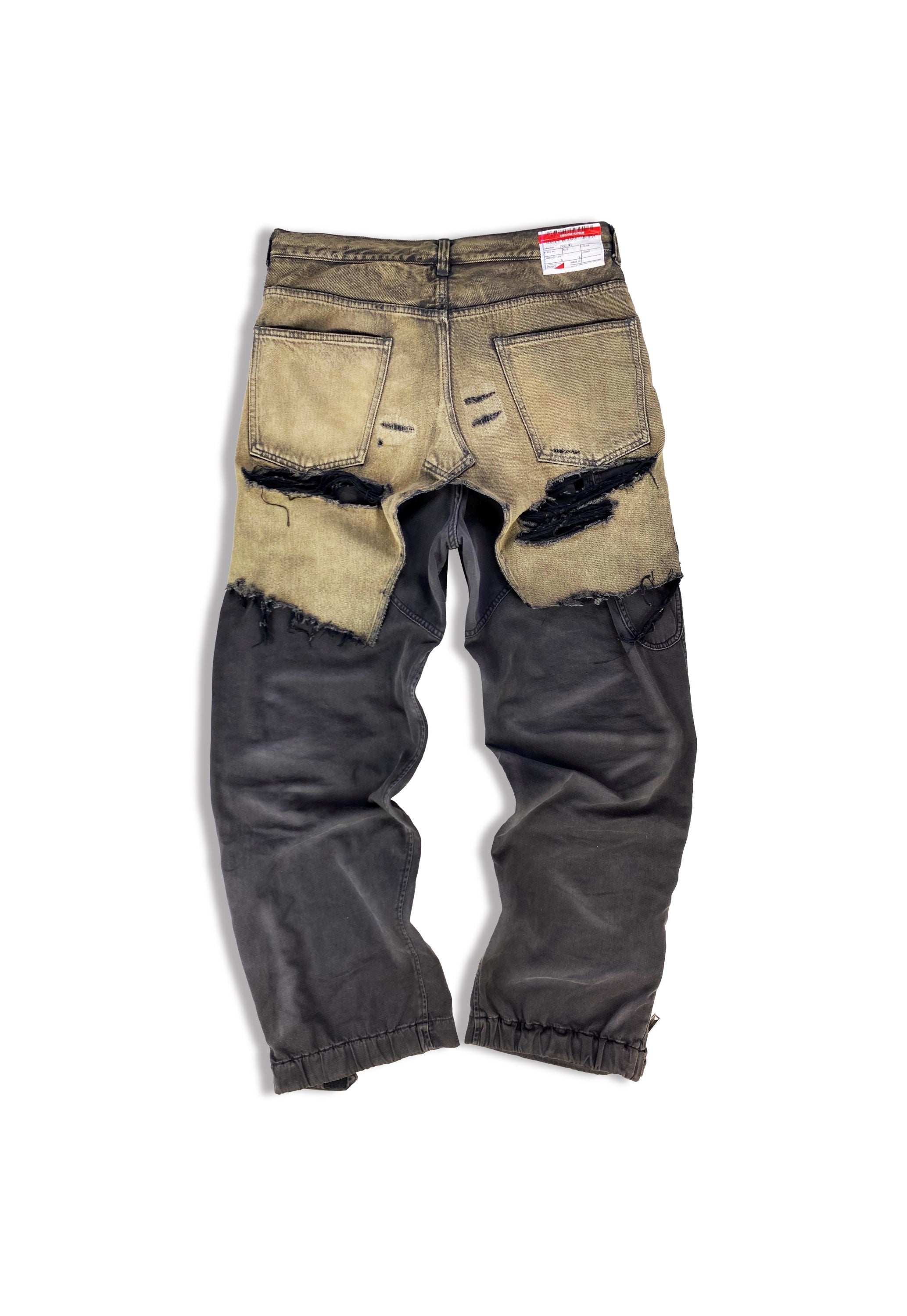 SS21 Mihara Yasuhiro ‘Hybrid’ Rave Shorts Denim Cargo Pants