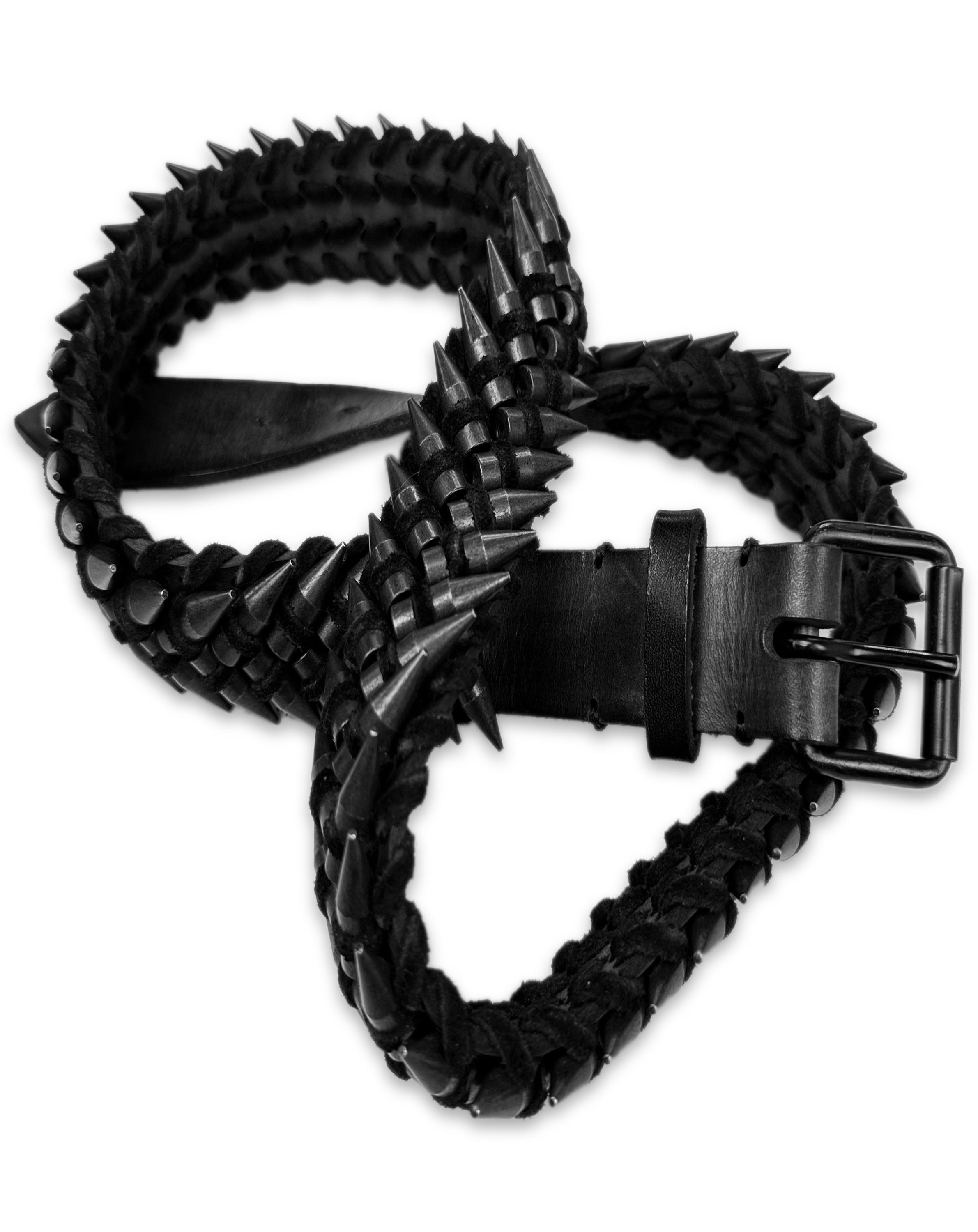 AW10 Balmain by Christophe Decarnin Leather ‘Bullet’ Belt