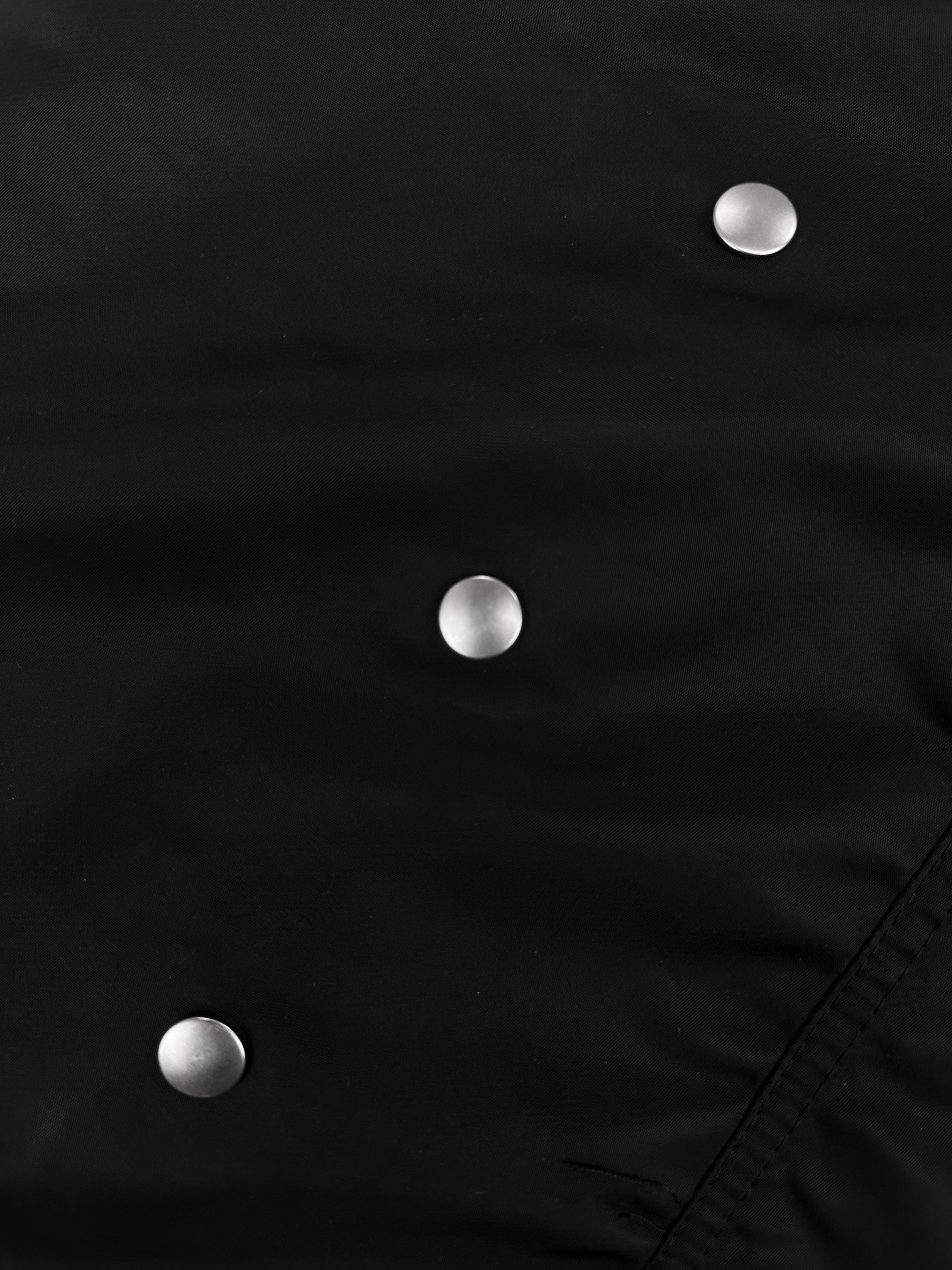 SS19 Rick Owens ‘Babel’ Flared Black Nylon Pusher Pants