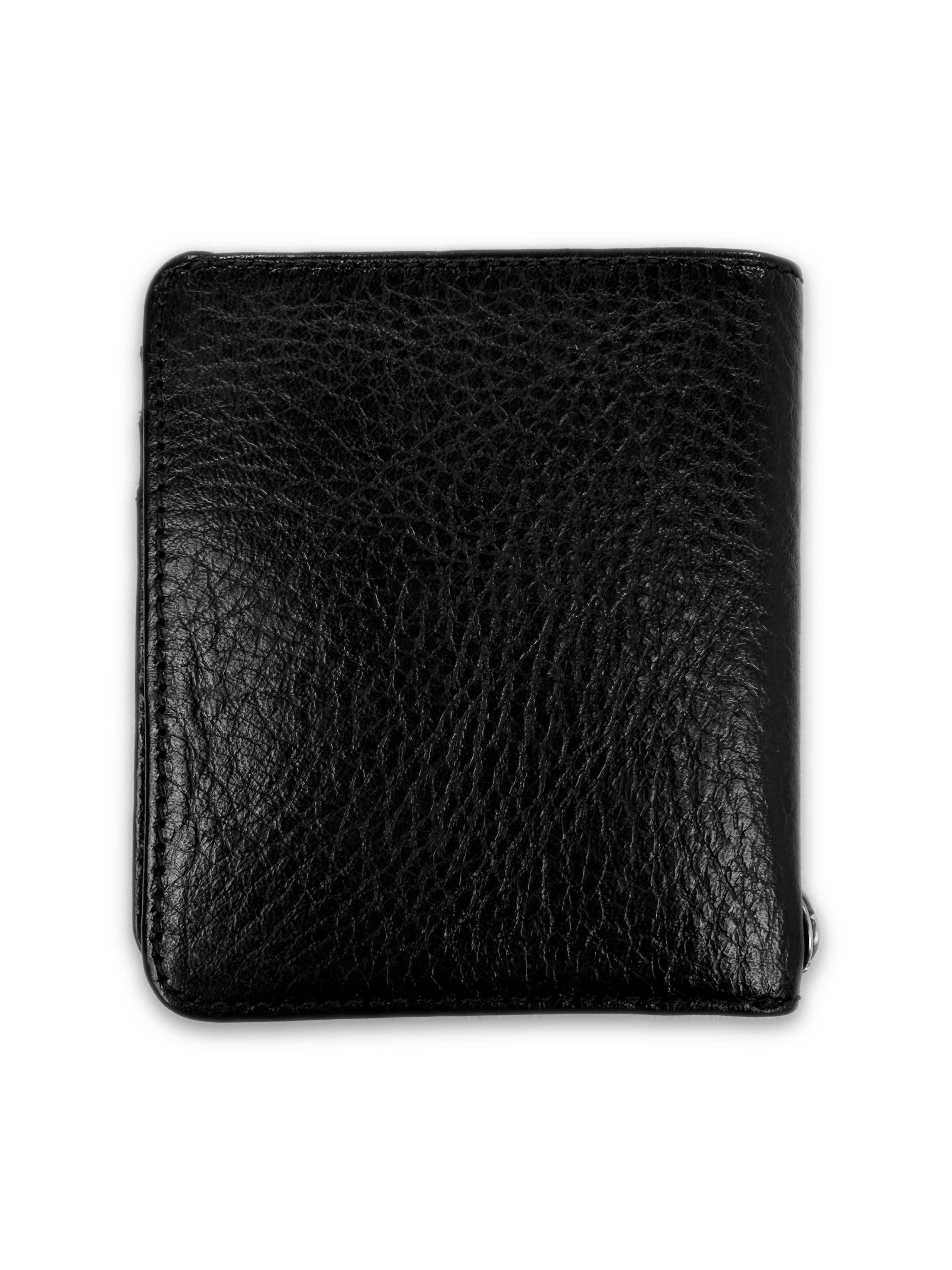 Chrome Hearts x Matty Boy Checkered Cross Patch Bifold Leather Wallet