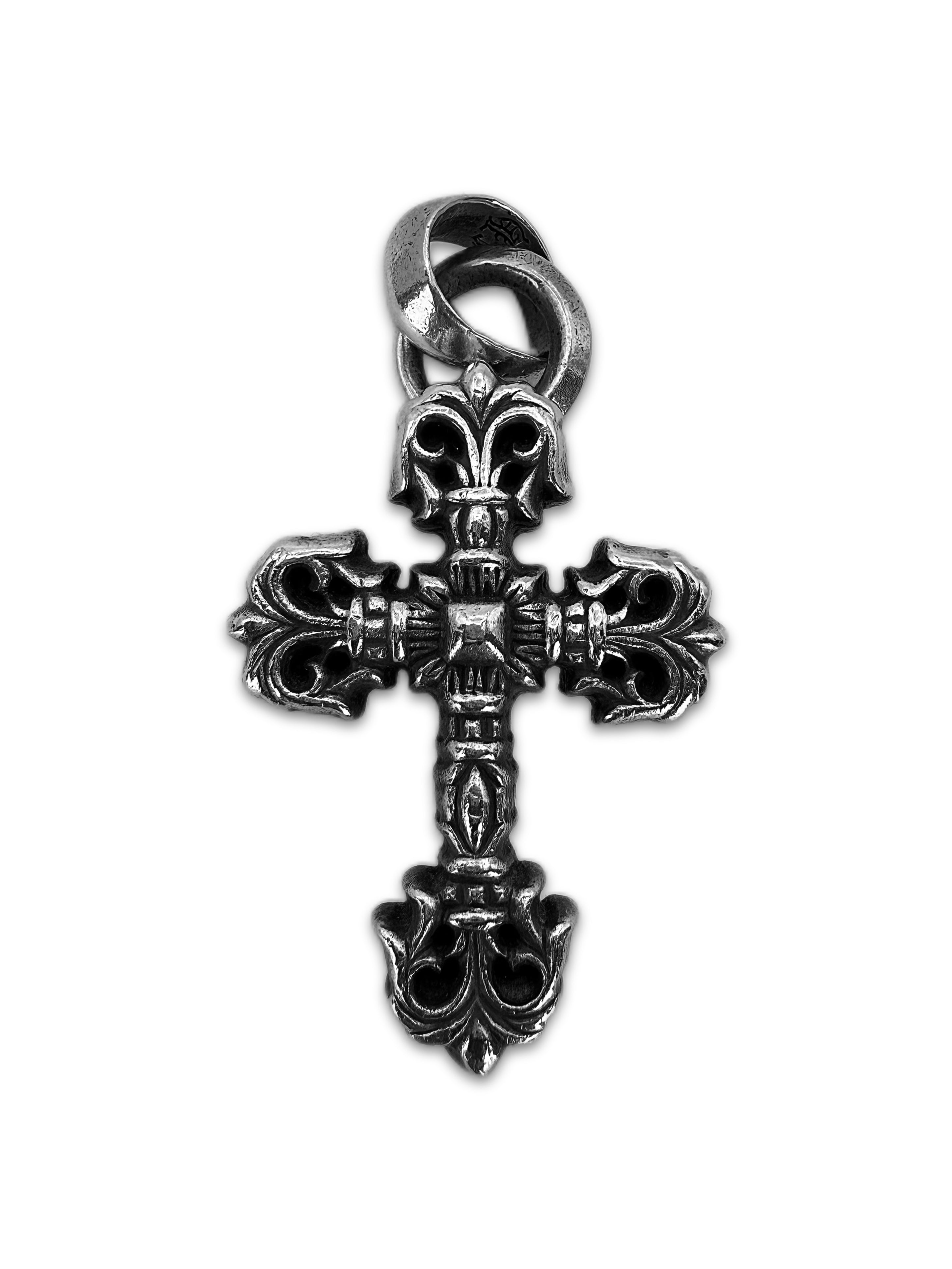 Chrome Hearts ‘Filigree’ .925 Silver Cross Pendant