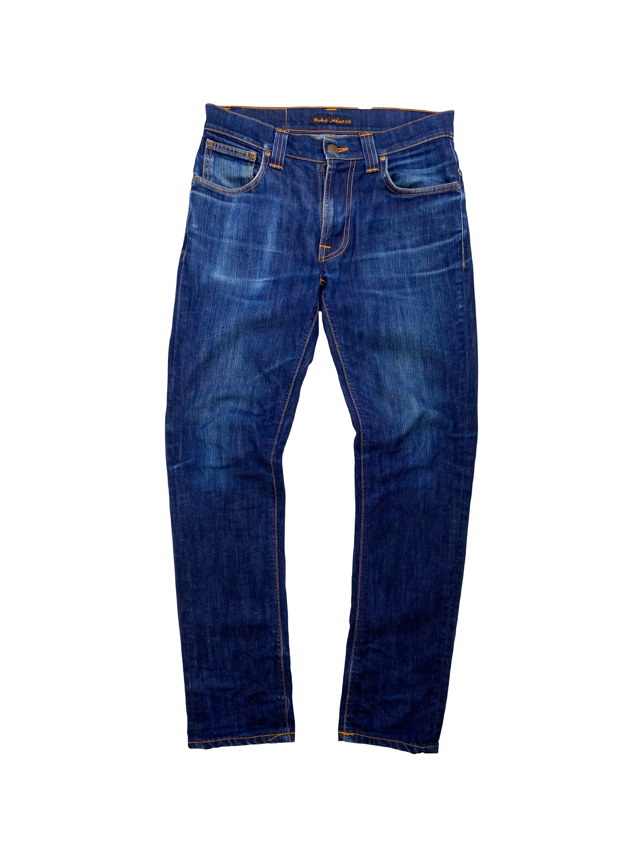 Nudie Jeans Raw Indigo Wash Denim Jeans