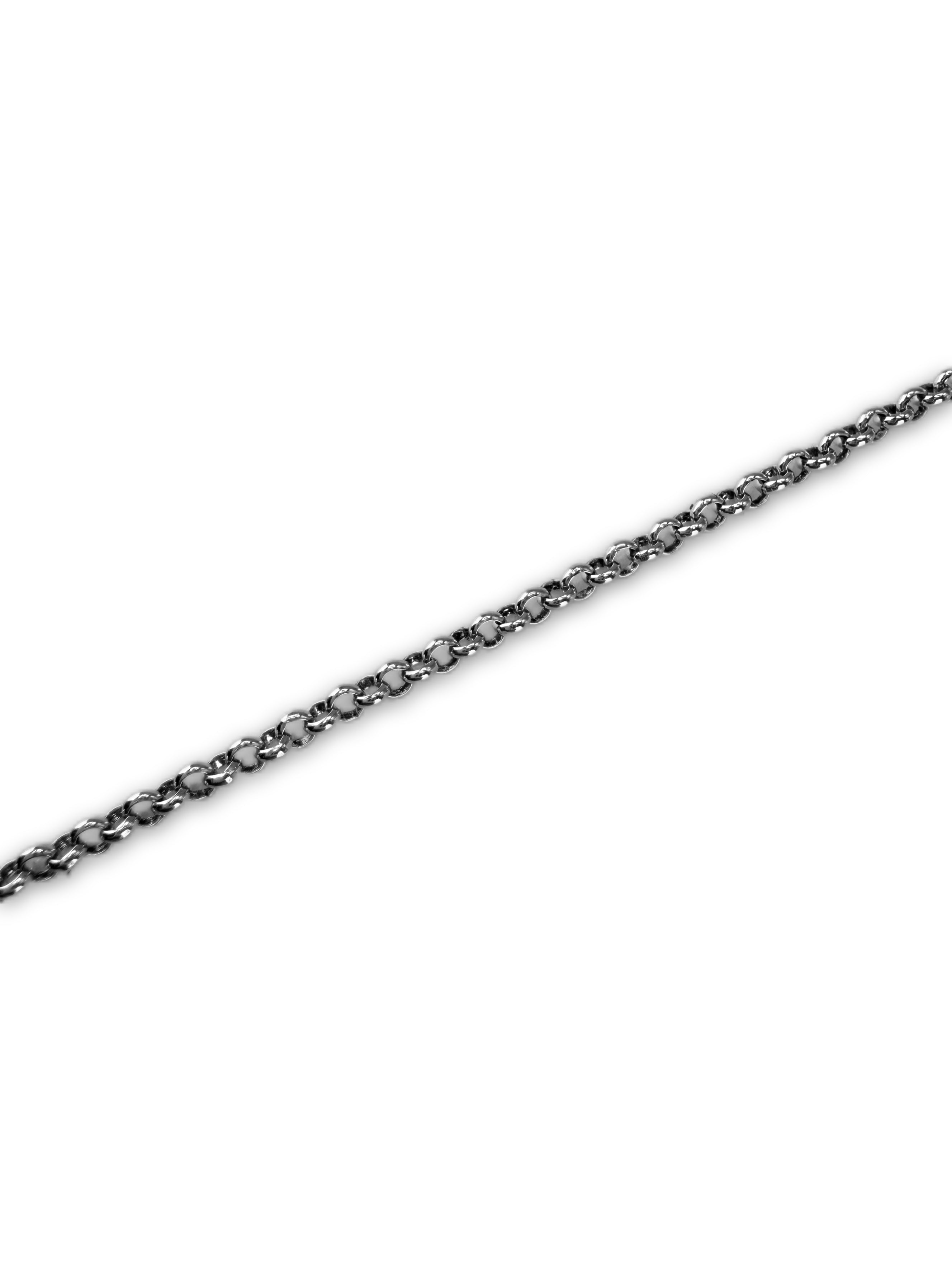 Chrome Hearts 19.5 in ‘Roll’ .925 Silver Chain Necklace