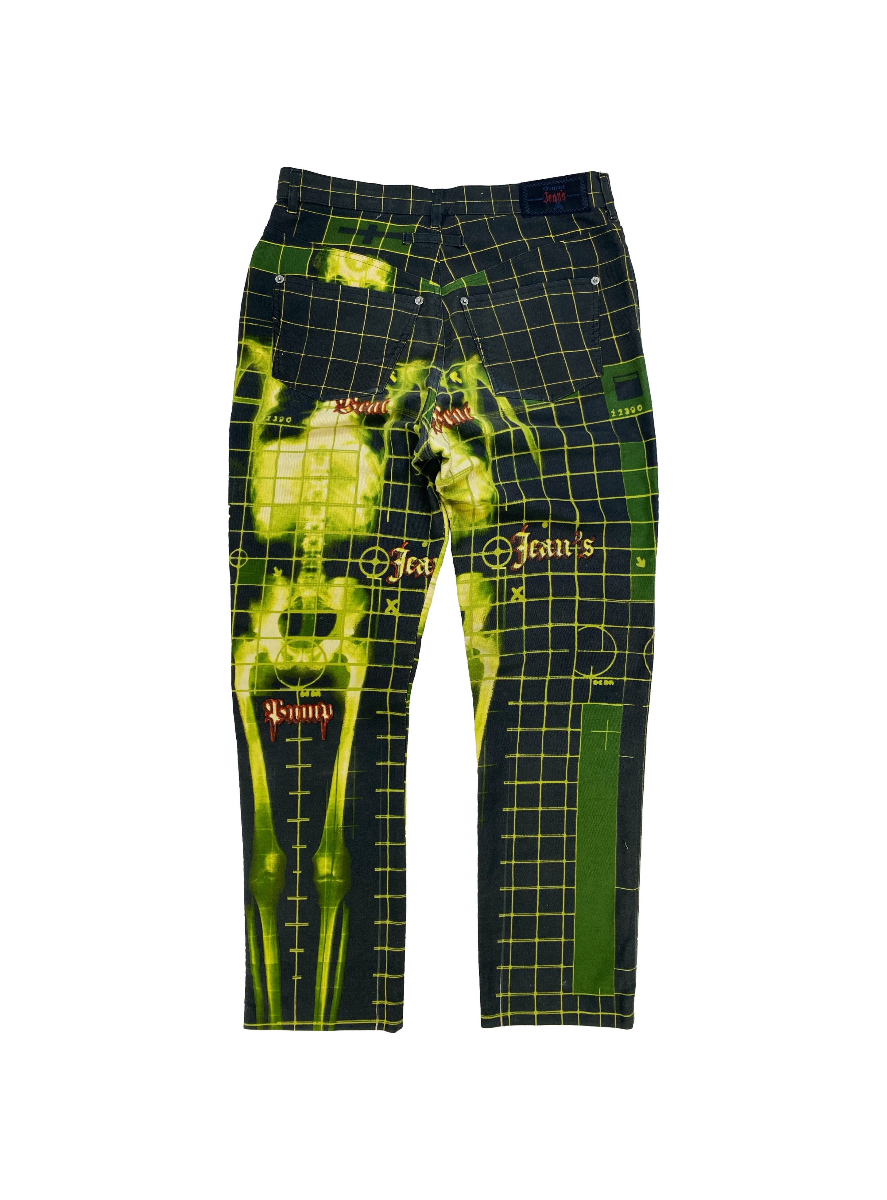 SS96 Jean Paul Gaultier “Cyberbaba” X-Ray Trousers