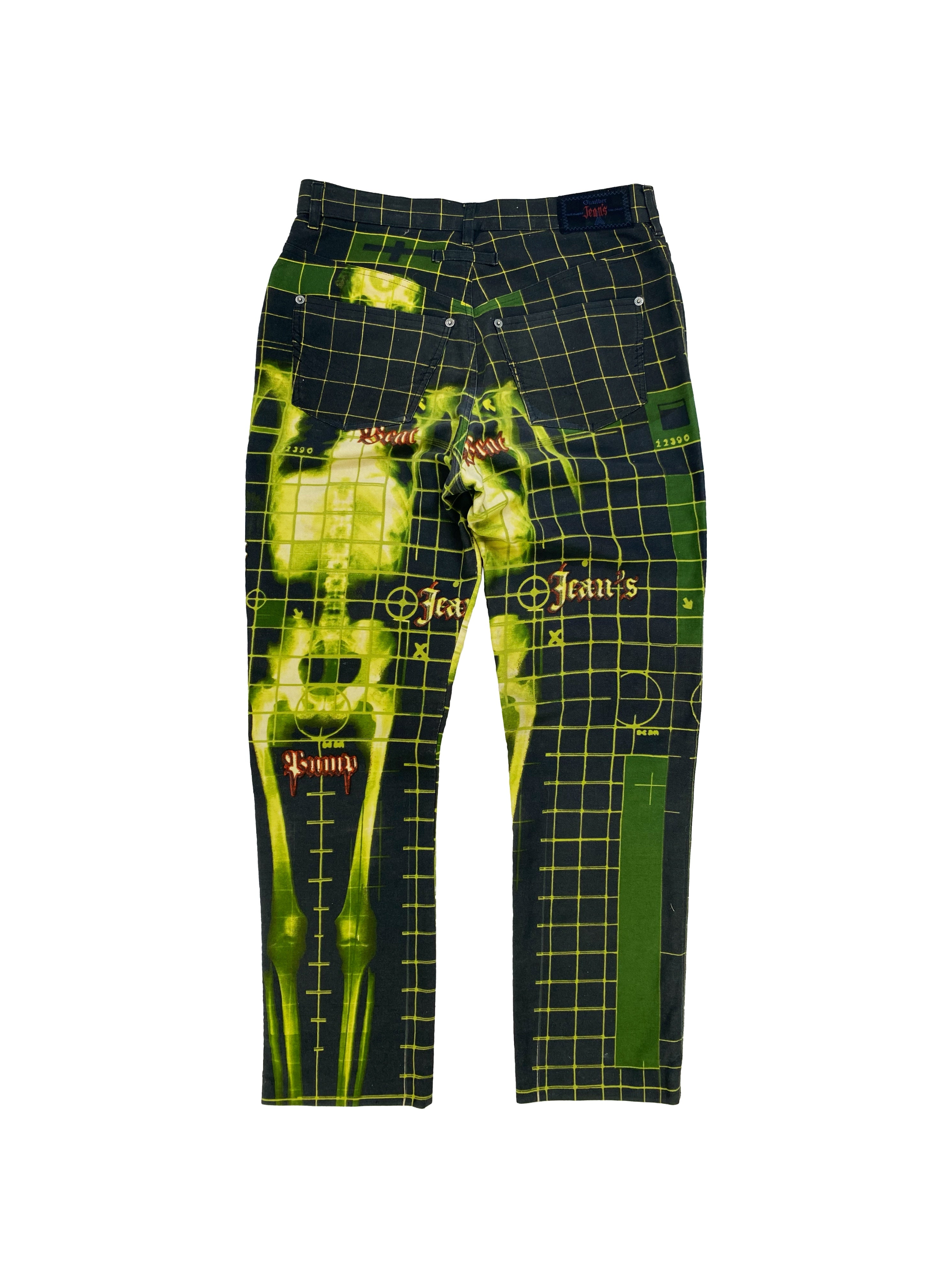 SS96 Jean Paul Gaultier “Cyberbaba” X-Ray Trousers